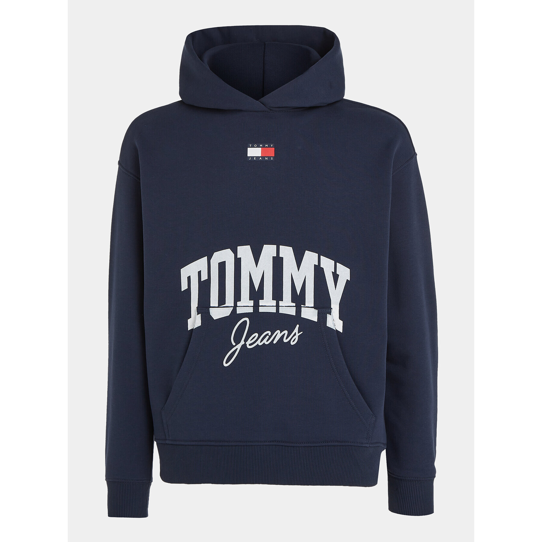 Tommy Jeans Суитшърт New Varsity DW0DW16399 Тъмносин Oversize - Pepit.bg