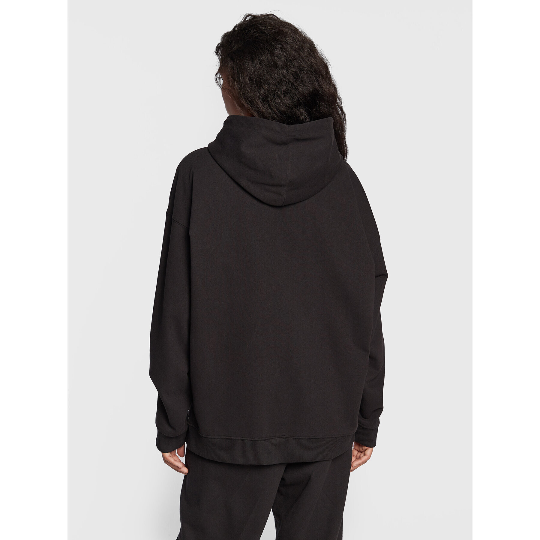 Tommy Jeans Суитшърт Ovrszd Signature Zip DW0DW13575 Черен Oversize - Pepit.bg