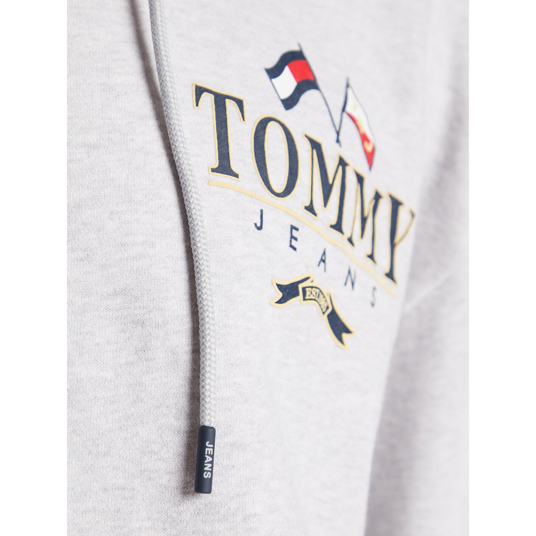 Tommy Jeans Суитшърт Skater Prep DM0DM15023 Сив Relaxed Fit - Pepit.bg