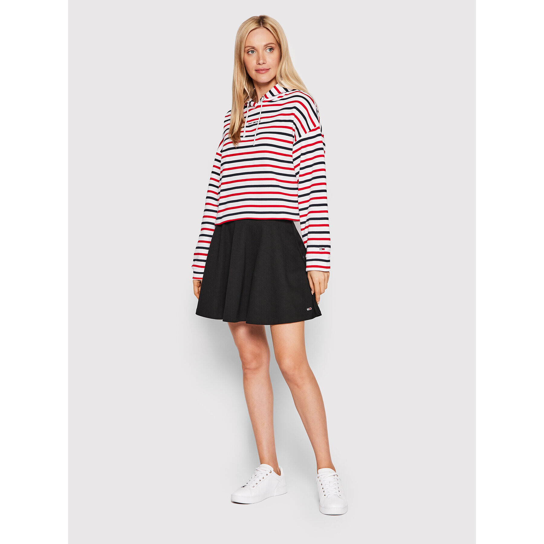 Tommy Jeans Суитшърт Stripe Tiny Linear DW0DW12966 Цветен Regular Fit - Pepit.bg