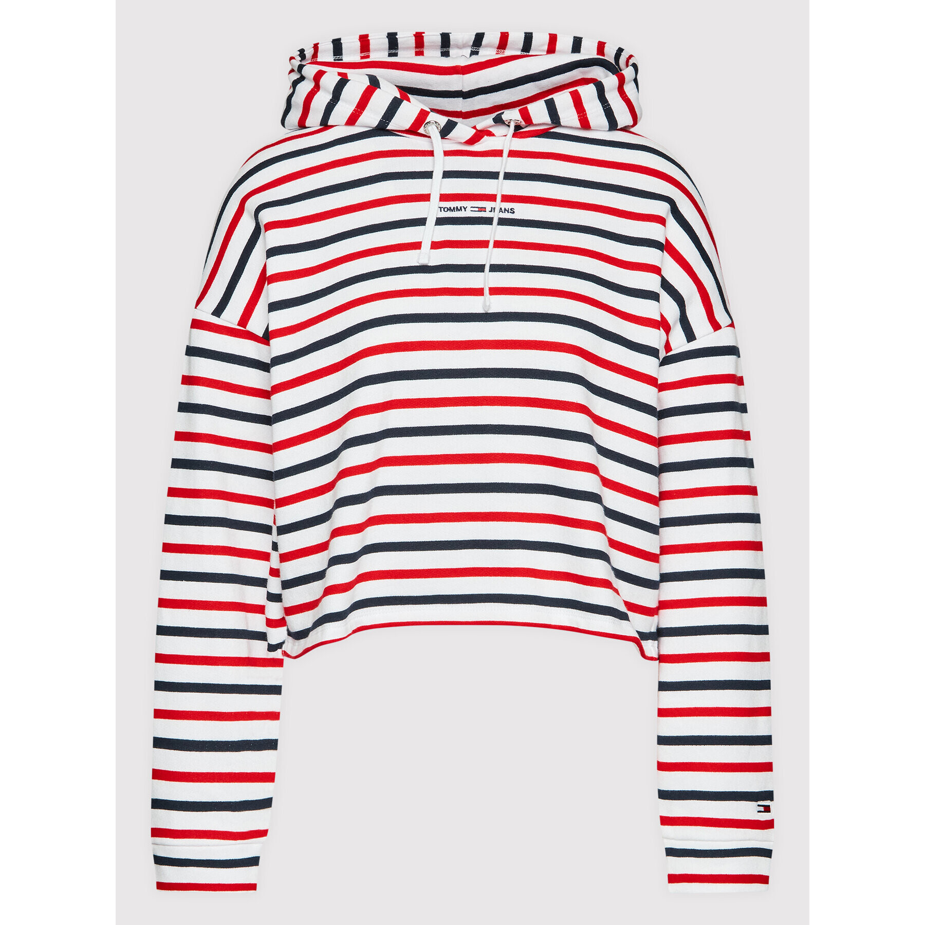 Tommy Jeans Суитшърт Stripe Tiny Linear DW0DW12966 Цветен Regular Fit - Pepit.bg