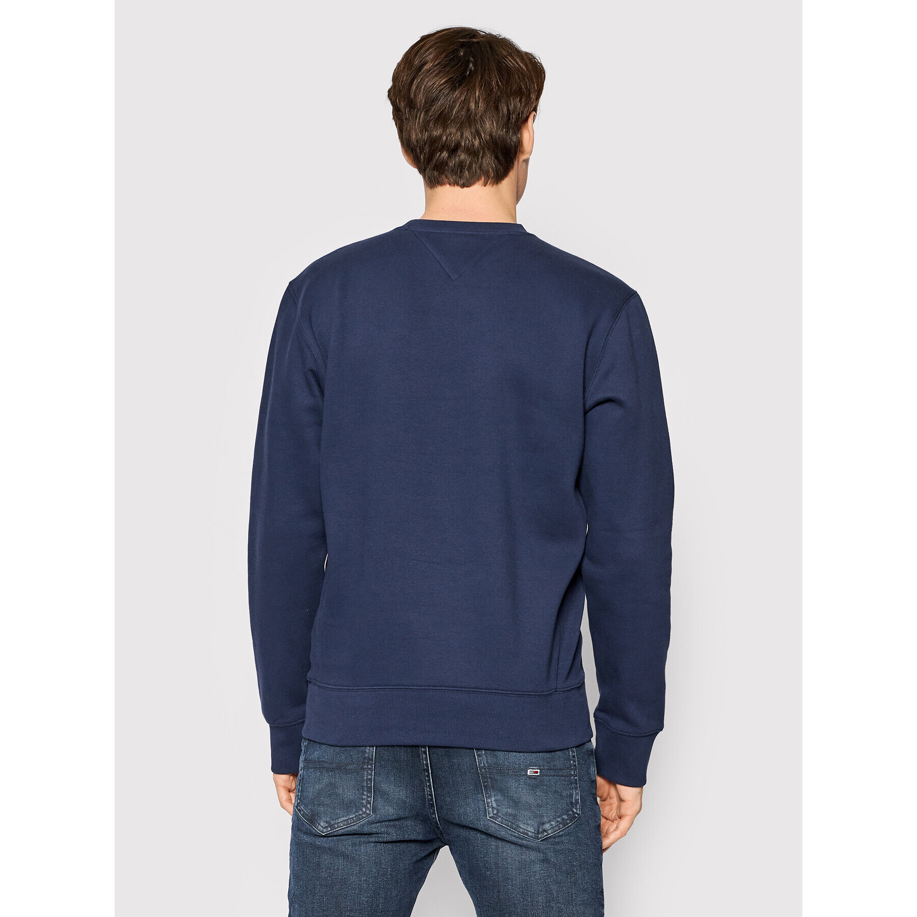 Tommy Jeans Суитшърт Timeless DM0DM11631 Тъмносин Regular Fit - Pepit.bg