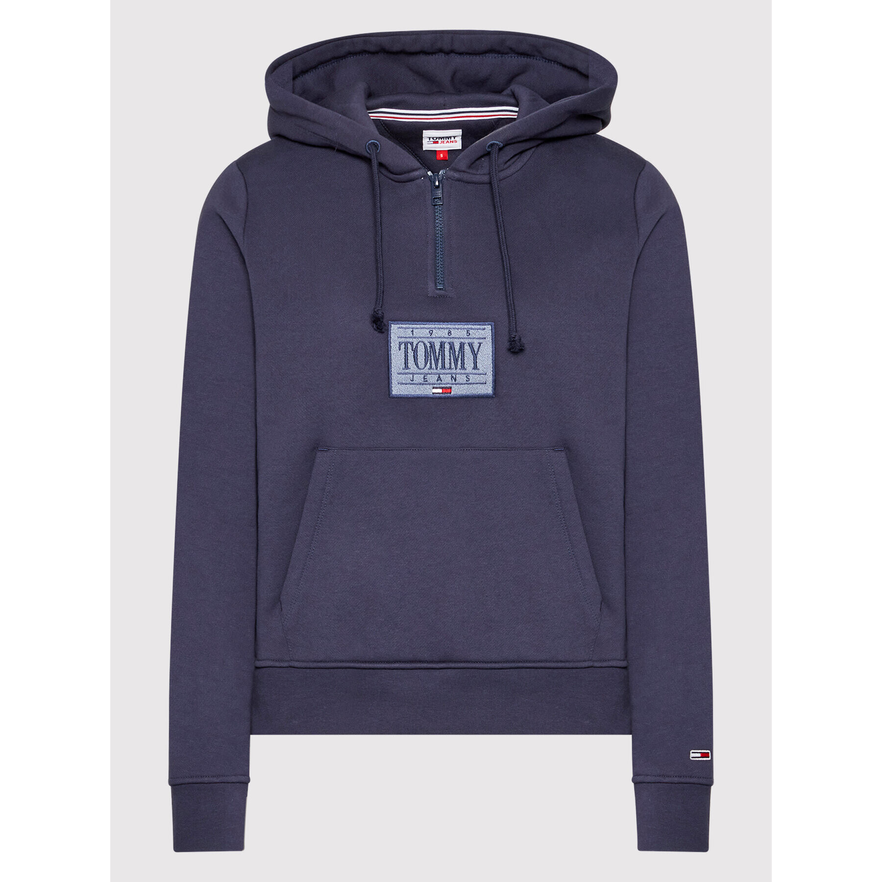 Tommy Jeans Суитшърт Tonal DW0DW11052 Тъмносин Regular Fit - Pepit.bg