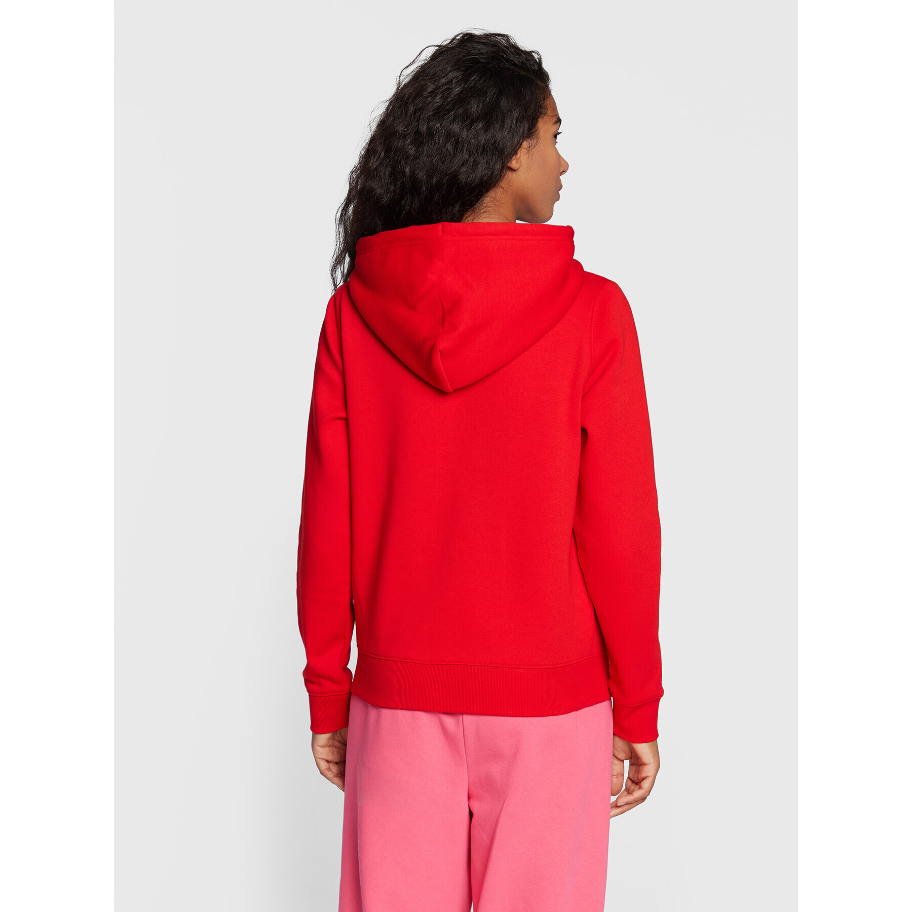 Tommy Jeans Суитшърт Zip Through DW0DW10135 Червен Regular Fit - Pepit.bg