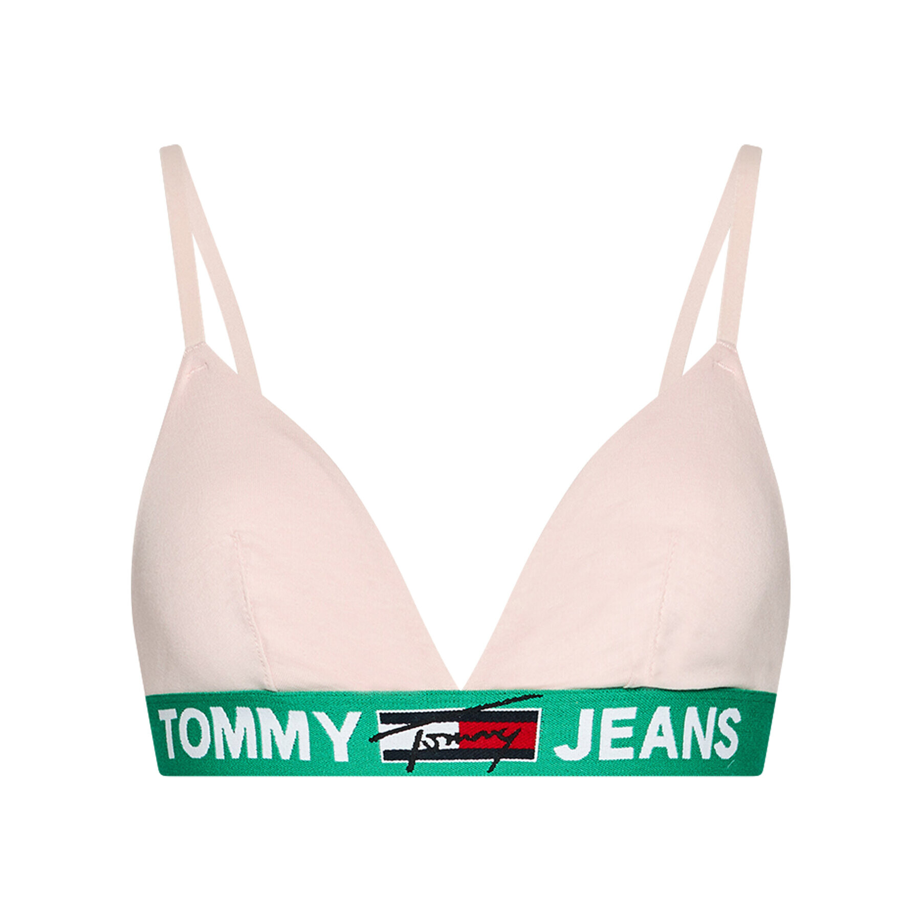 Tommy Jeans Сутиен бралет UW0UW02721 Розов - Pepit.bg