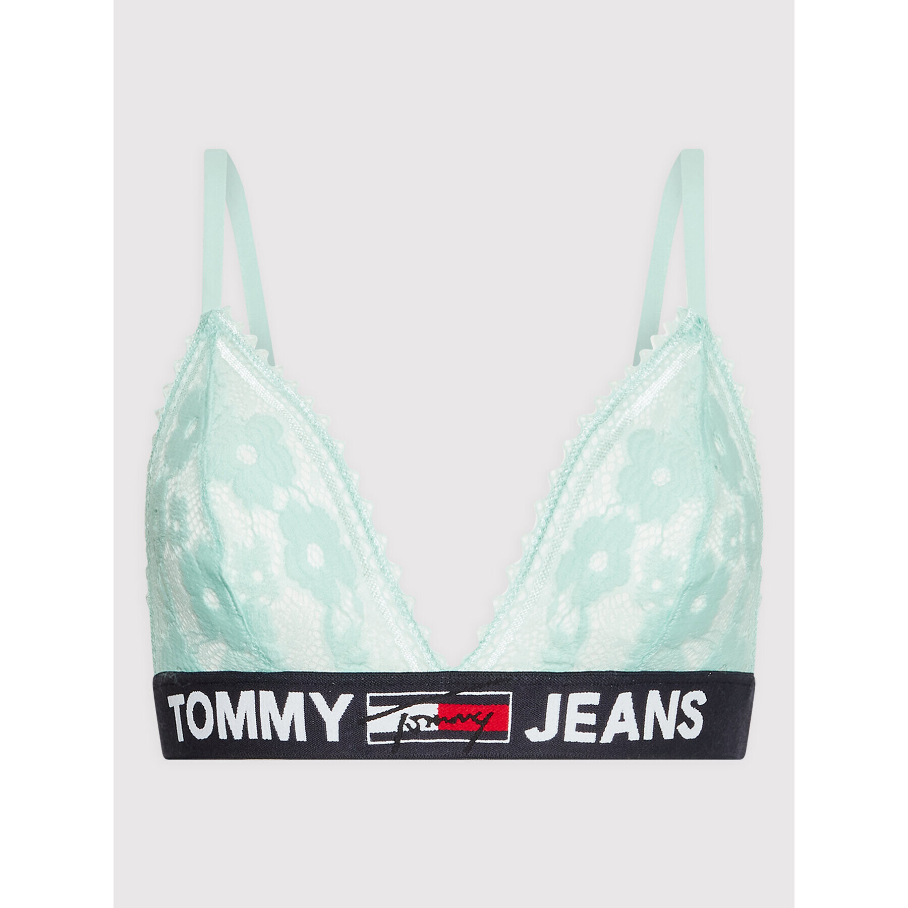 Tommy Jeans Сутиен бралет UW0UW03508 Син - Pepit.bg