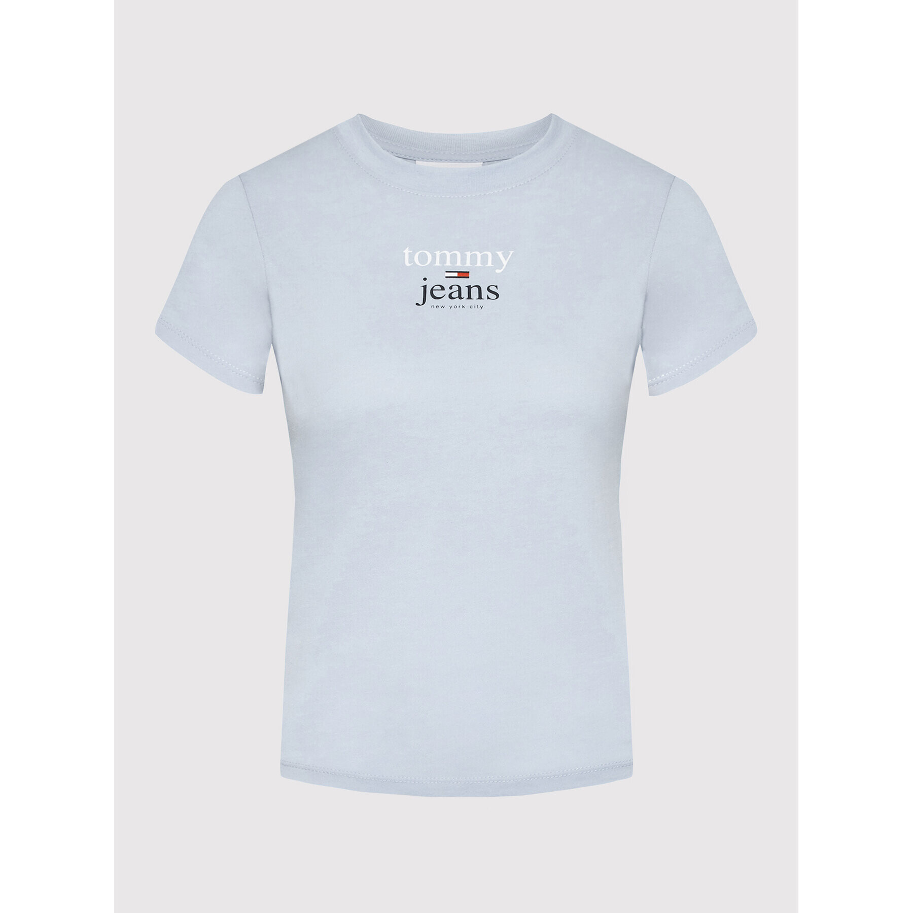 Tommy Jeans Тишърт Baby Essential Logo DW0DW13623 Син Regular Fit - Pepit.bg