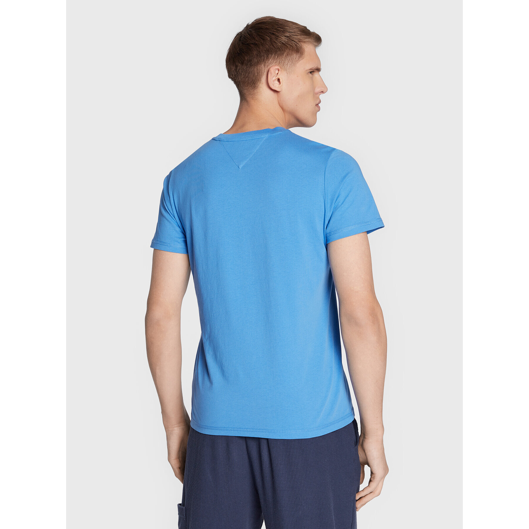 Tommy Jeans Тишърт Chest Logo DM0DM10099 Син Slim Fit - Pepit.bg