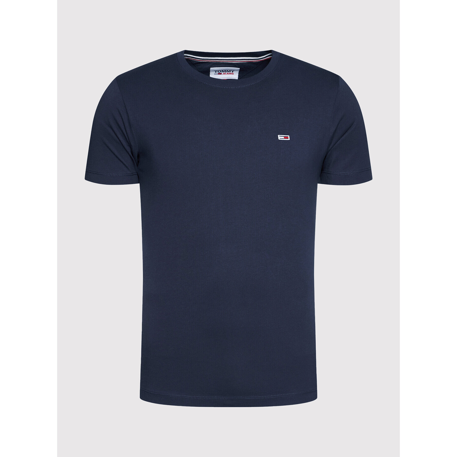 Tommy Jeans Тишърт Classic DM0DM09598 Тъмносин Regular Fit - Pepit.bg