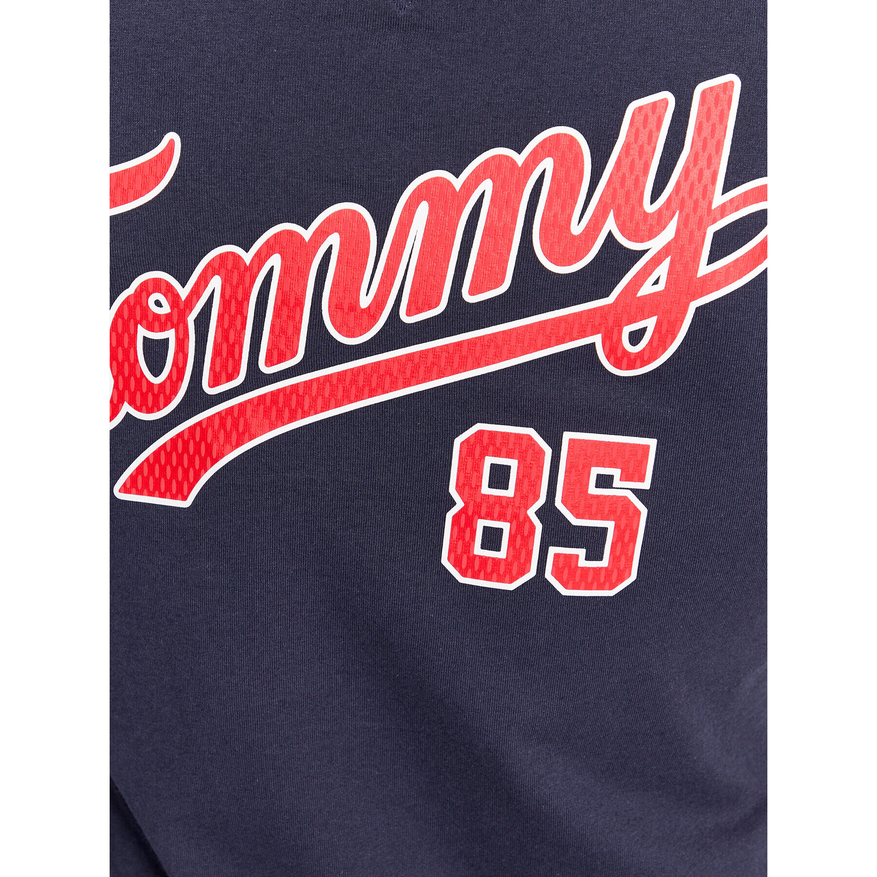 Tommy Jeans Тишърт College 85 Logo DM0DM15672 Тъмносин Regular Fit - Pepit.bg