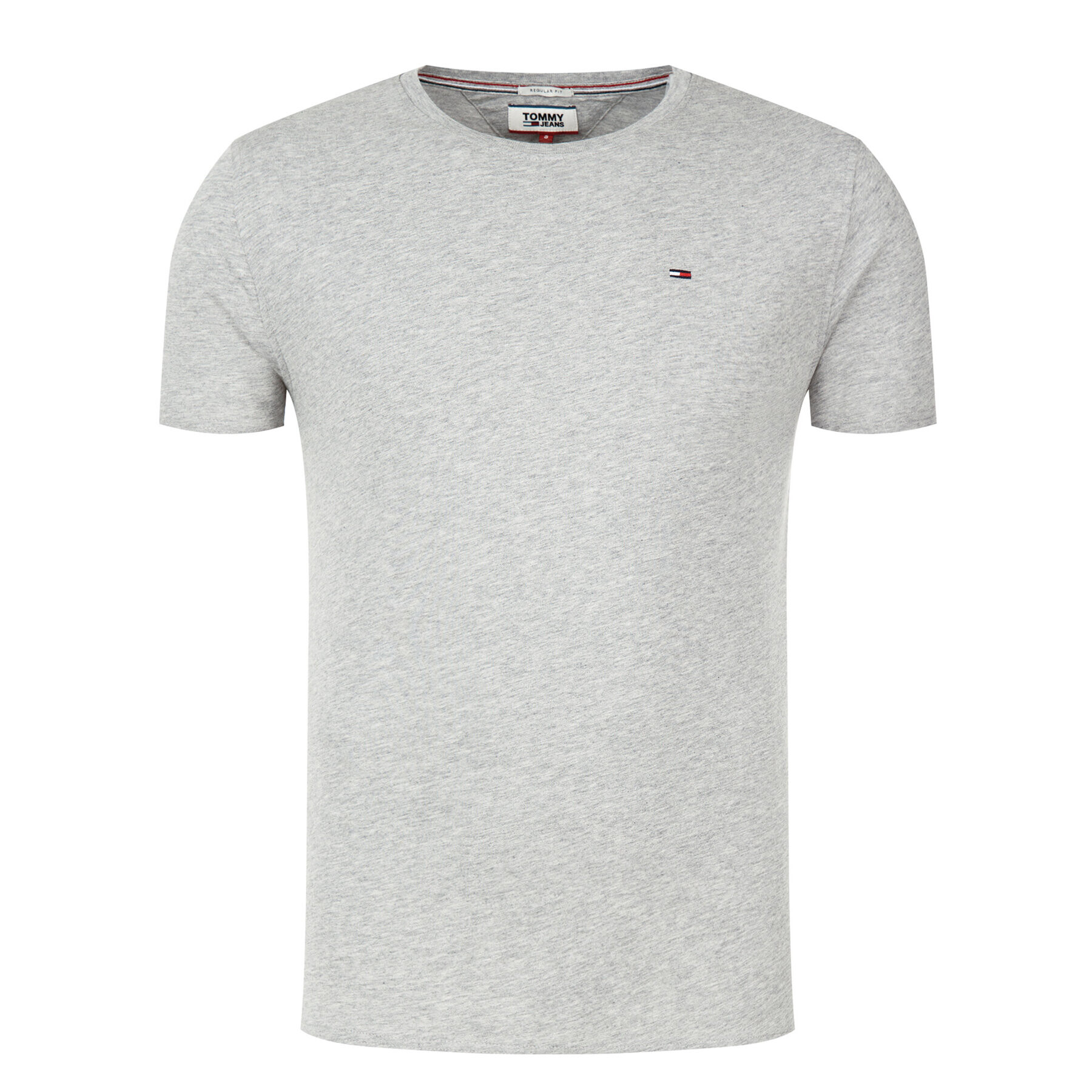 Tommy Jeans Тишърт DM0DM04411 Сив Regular Fit - Pepit.bg