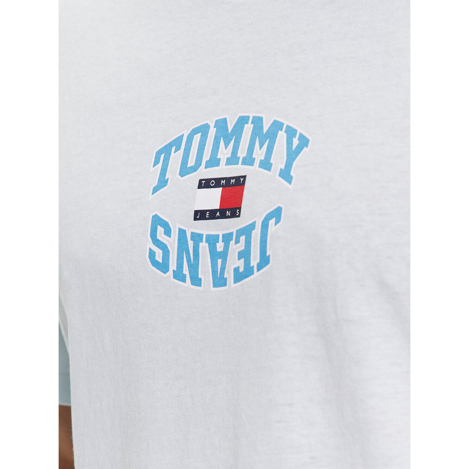 Tommy Jeans Тишърт DM0DM16227 Син Classic Fit - Pepit.bg