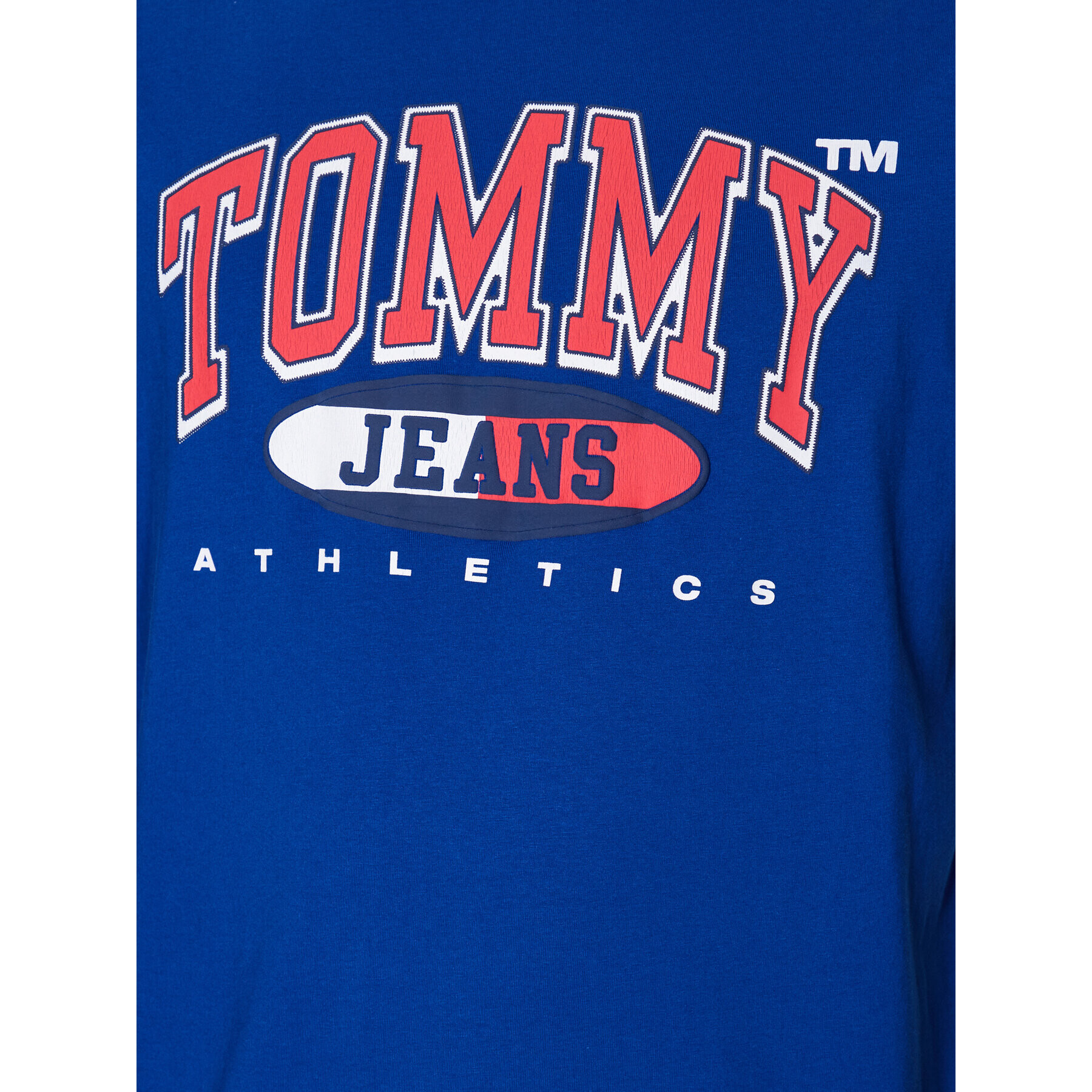 Tommy Jeans Тишърт DM0DM16407 Син Relaxed Fit - Pepit.bg