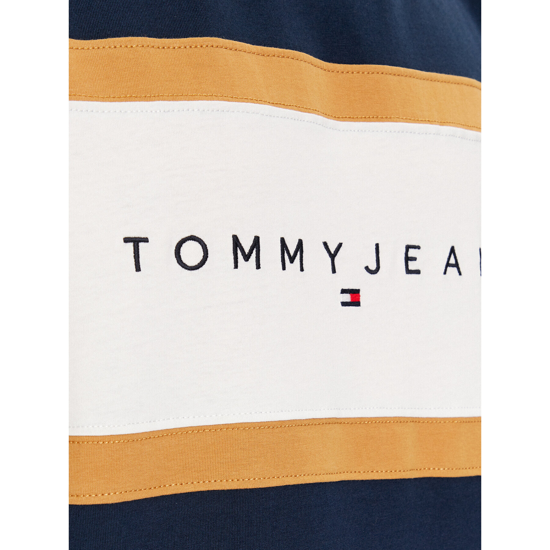 Tommy Jeans Тишърт DM0DM18427 Тъмносин Regular Fit - Pepit.bg