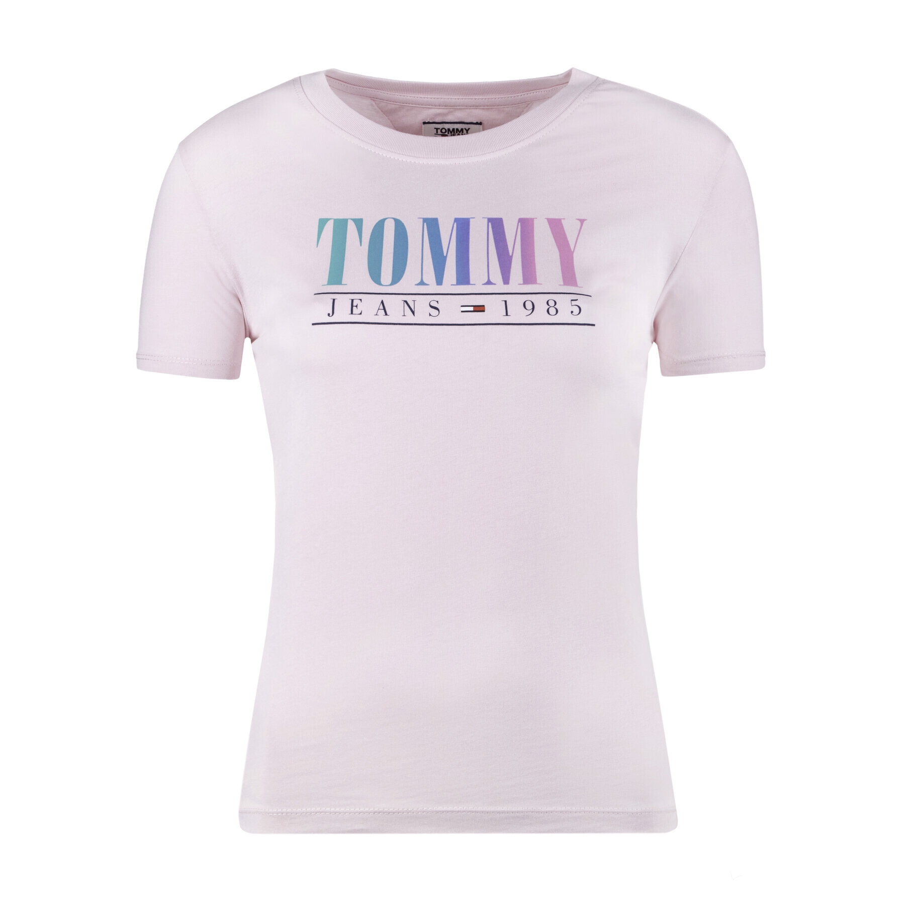 Tommy Jeans Тишърт DW0DW06699 Розов Regular Fit - Pepit.bg