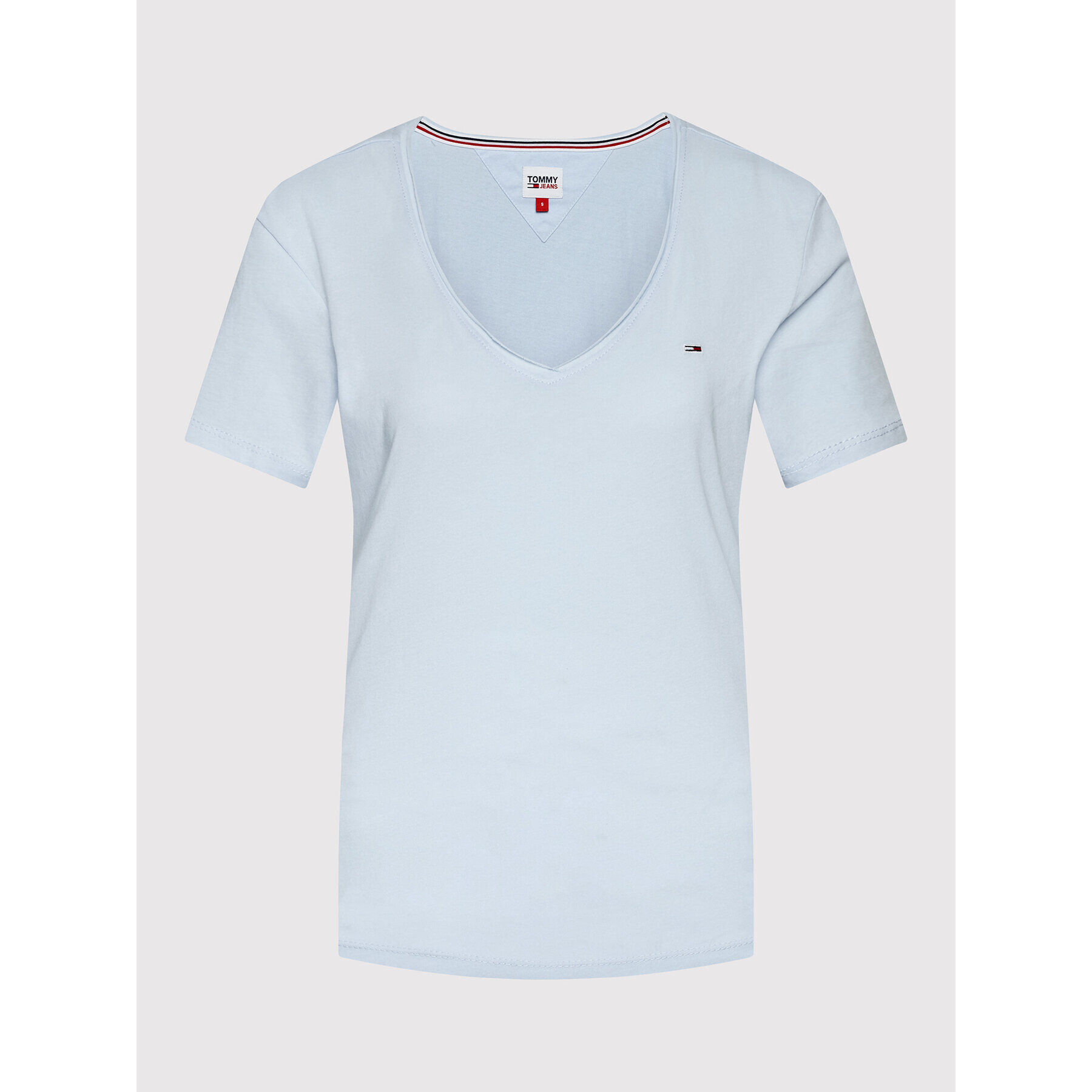 Tommy Jeans Тишърт DW0DW09195 Син Slim Fit - Pepit.bg