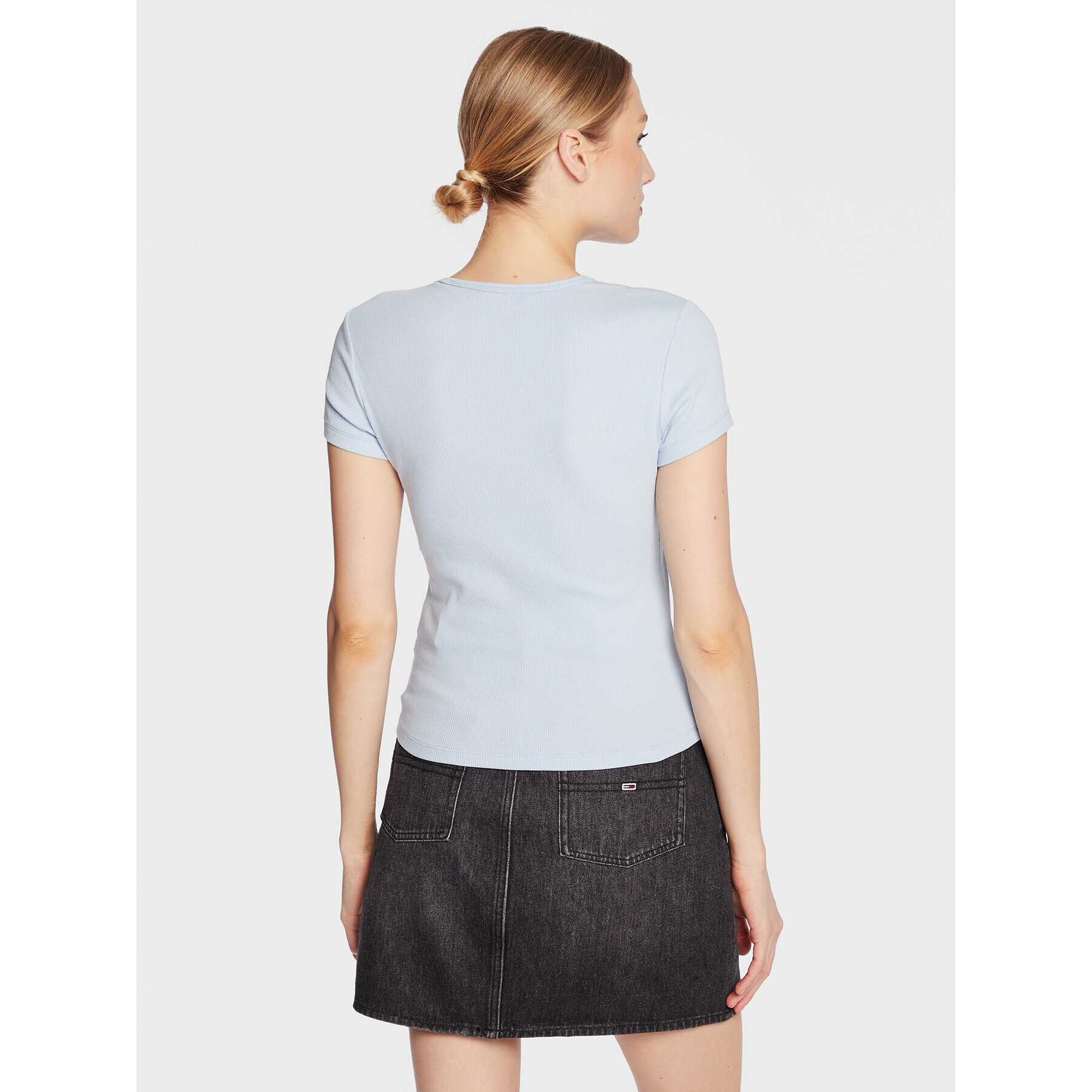 Tommy Jeans Тишърт Essential DW0DW14876 Син Regular Fit - Pepit.bg