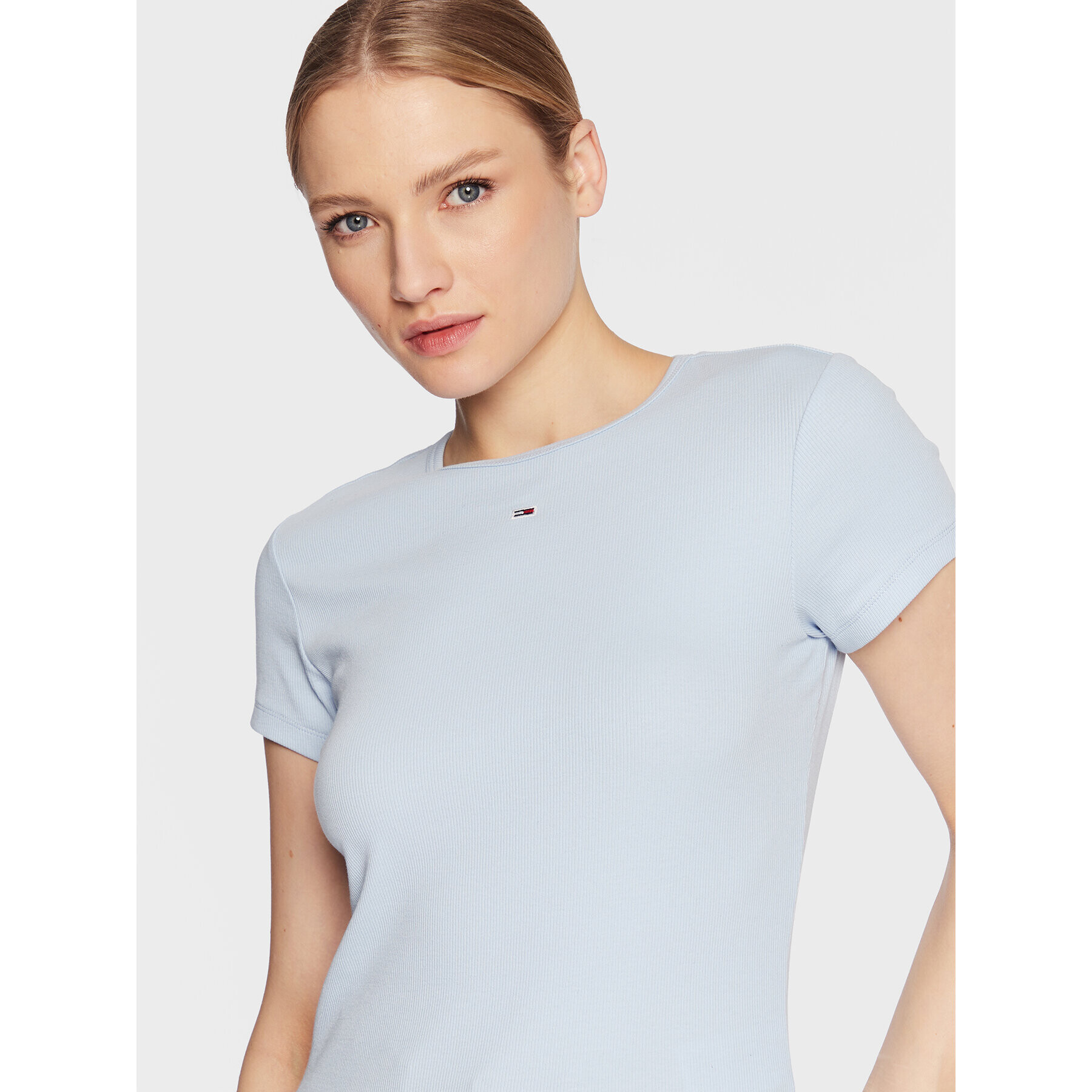 Tommy Jeans Тишърт Essential DW0DW14876 Син Regular Fit - Pepit.bg