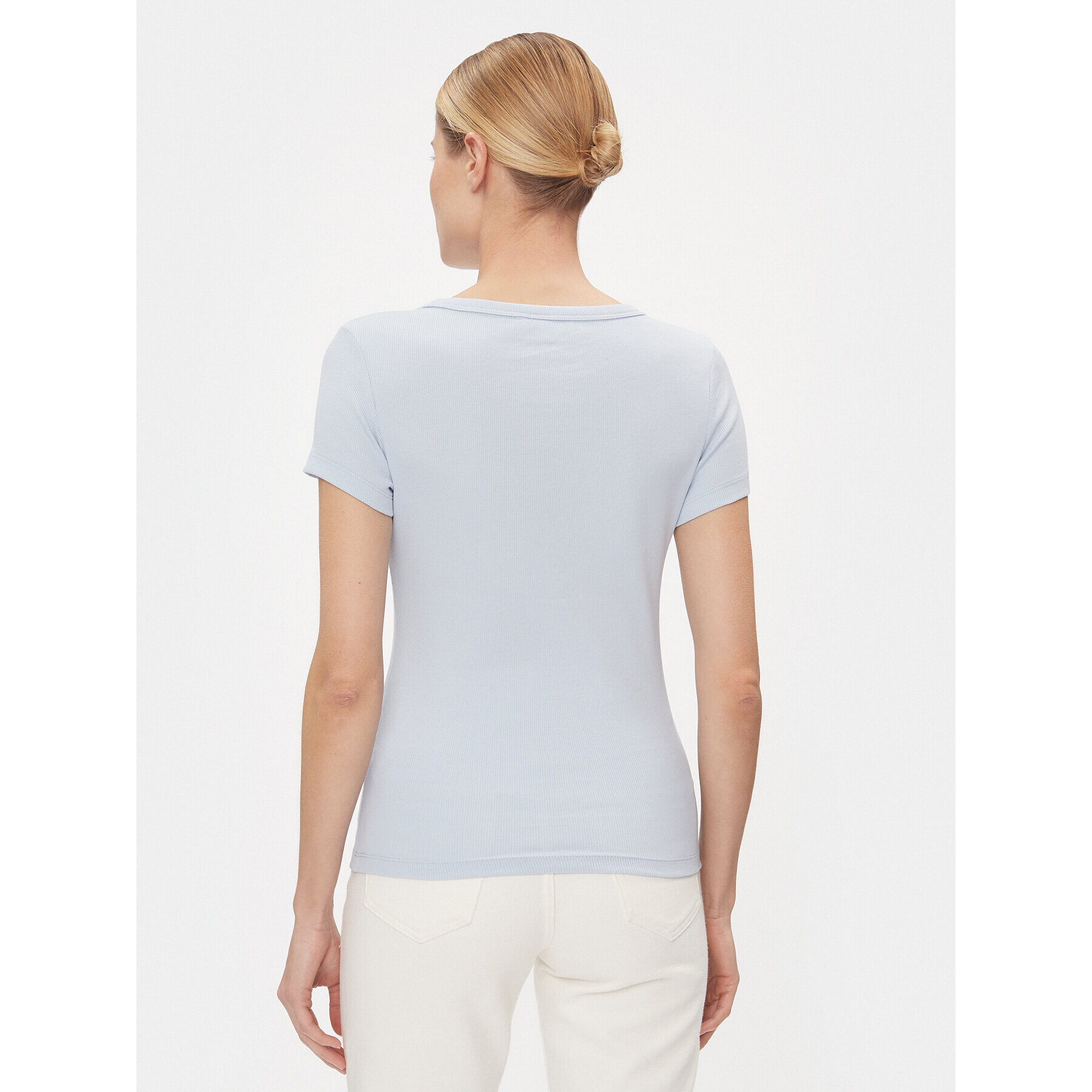 Tommy Jeans Тишърт Essential DW0DW17385 Син Slim Fit - Pepit.bg