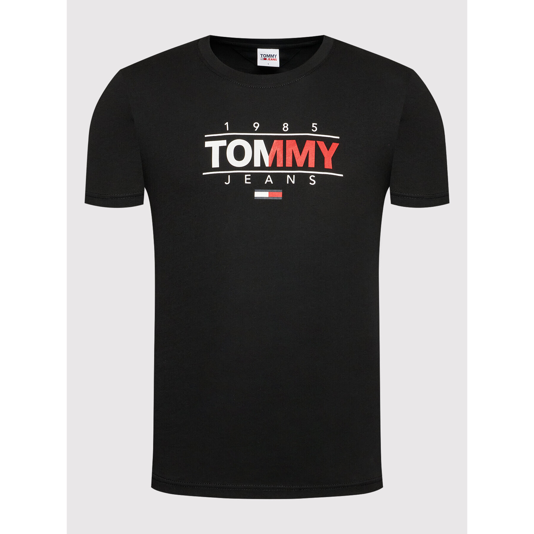 Tommy Jeans Тишърт Essential Graphic DM0DM11600 Черен Regular Fit - Pepit.bg