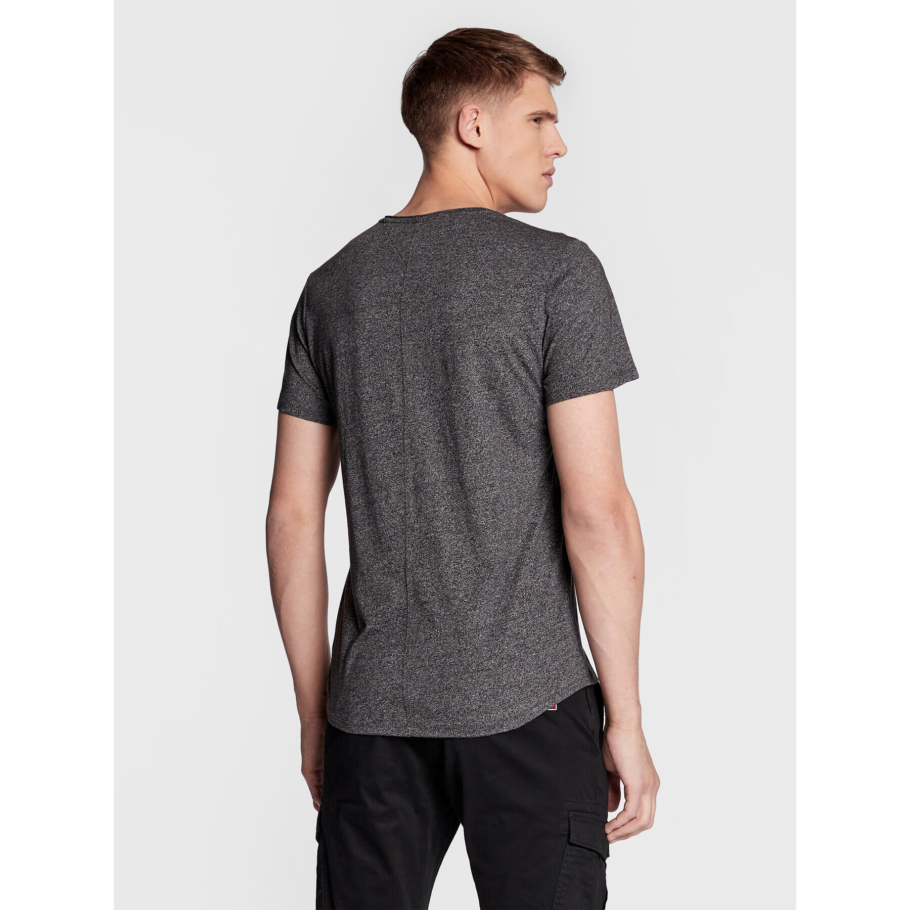 Tommy Jeans Тишърт Jaspe DM0DM09586 Сив Slim Fit - Pepit.bg