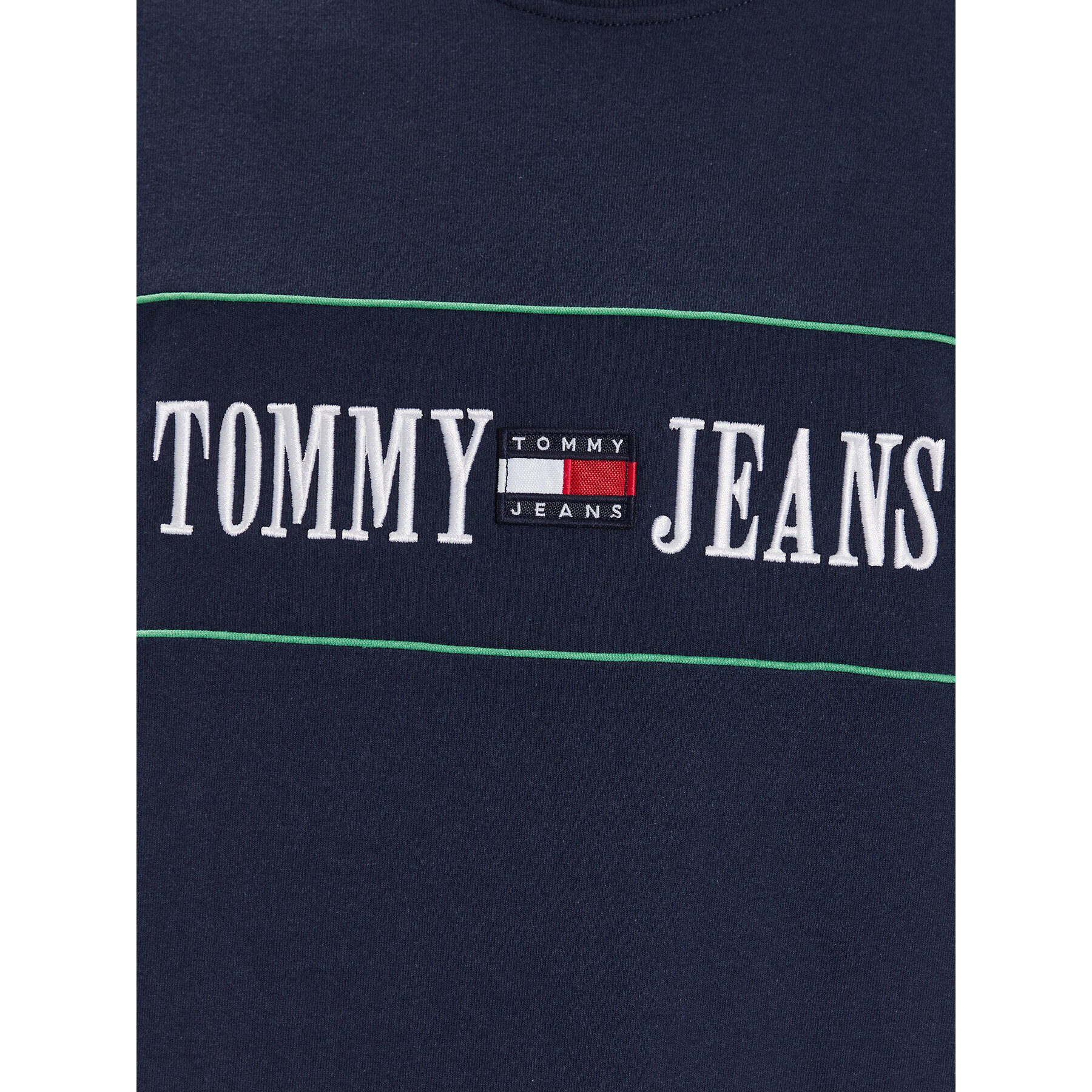 Tommy Jeans Тишърт Skate Archive DM0DM16309 Тъмносин Relaxed Fit - Pepit.bg