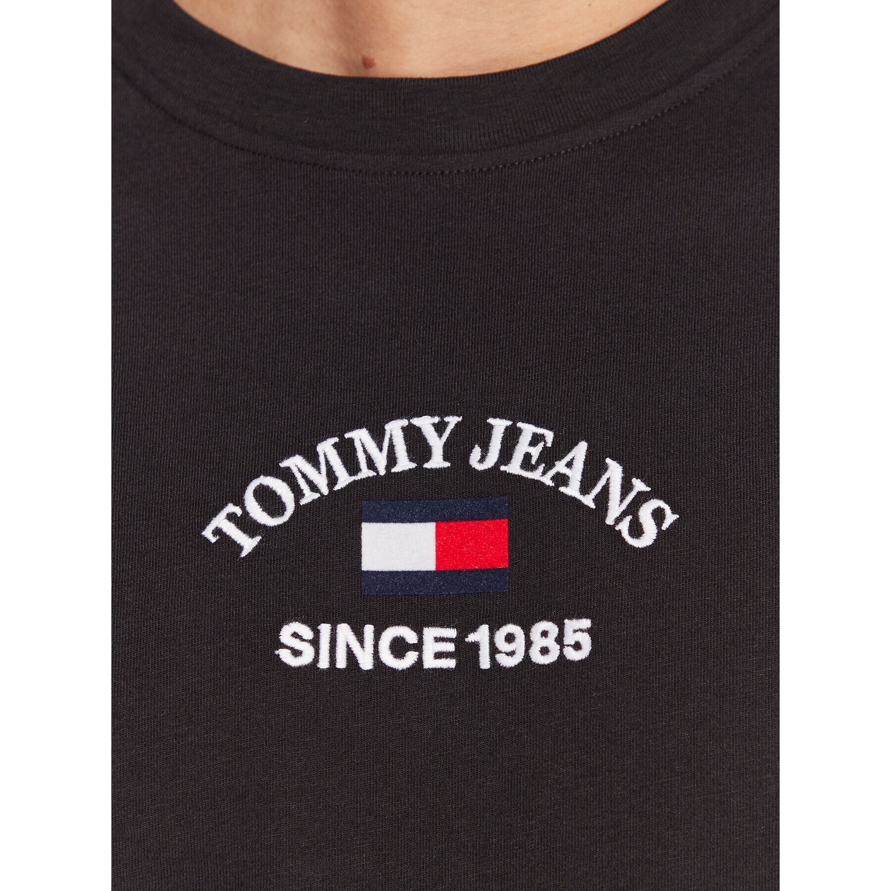Tommy Jeans Тишърт Timeless DM0DM14988 Черен Relaxed Fit - Pepit.bg