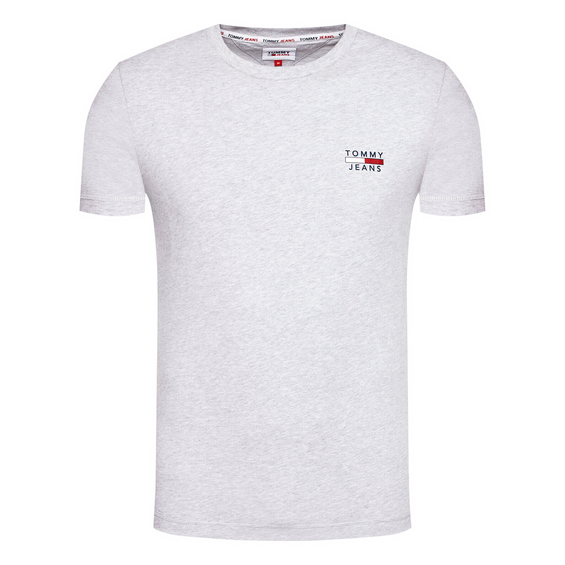 Tommy Jeans Тишърт Tjm chest Logo Tee DM0DM10099 Сив Regular Fit - Pepit.bg