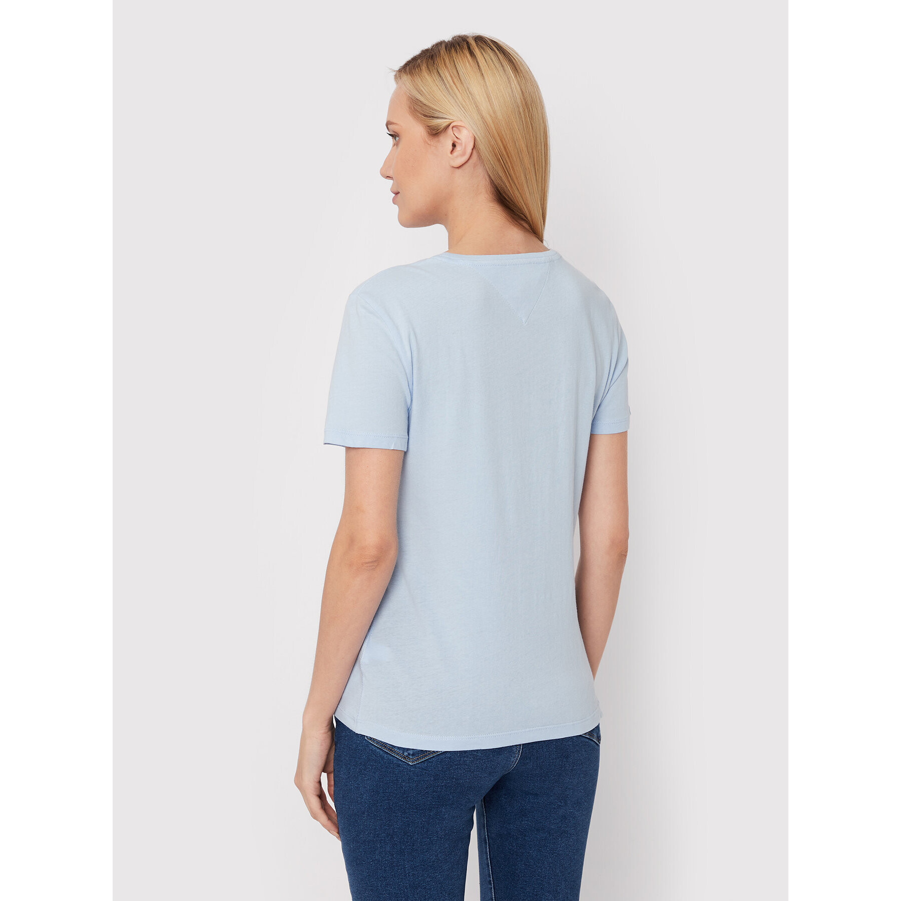 Tommy Jeans Тишърт Tjw Soft DW0DW06901 Син Regular Fit - Pepit.bg