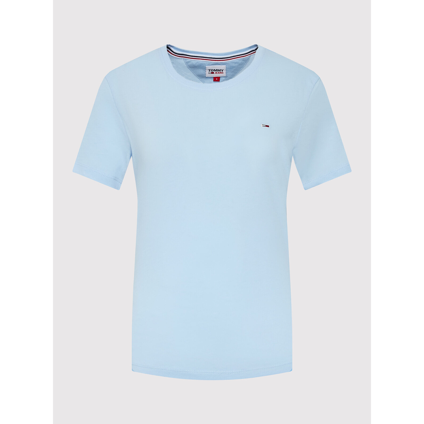 Tommy Jeans Тишърт Tjw Soft DW0DW06901 Син Regular Fit - Pepit.bg