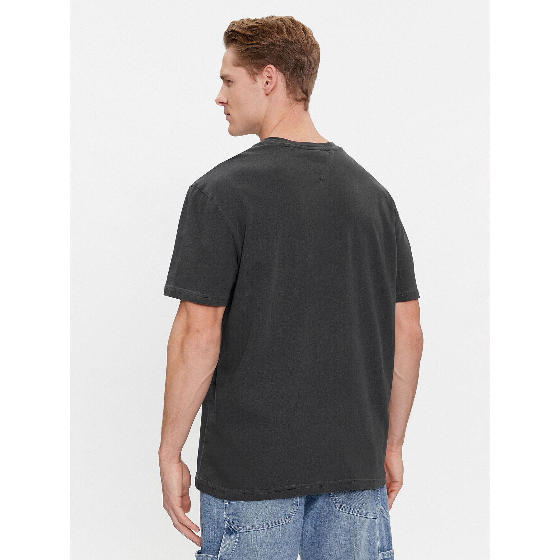 Tommy Jeans Тишърт Vintage Tiger DM0DM18281 Черен Regular Fit - Pepit.bg