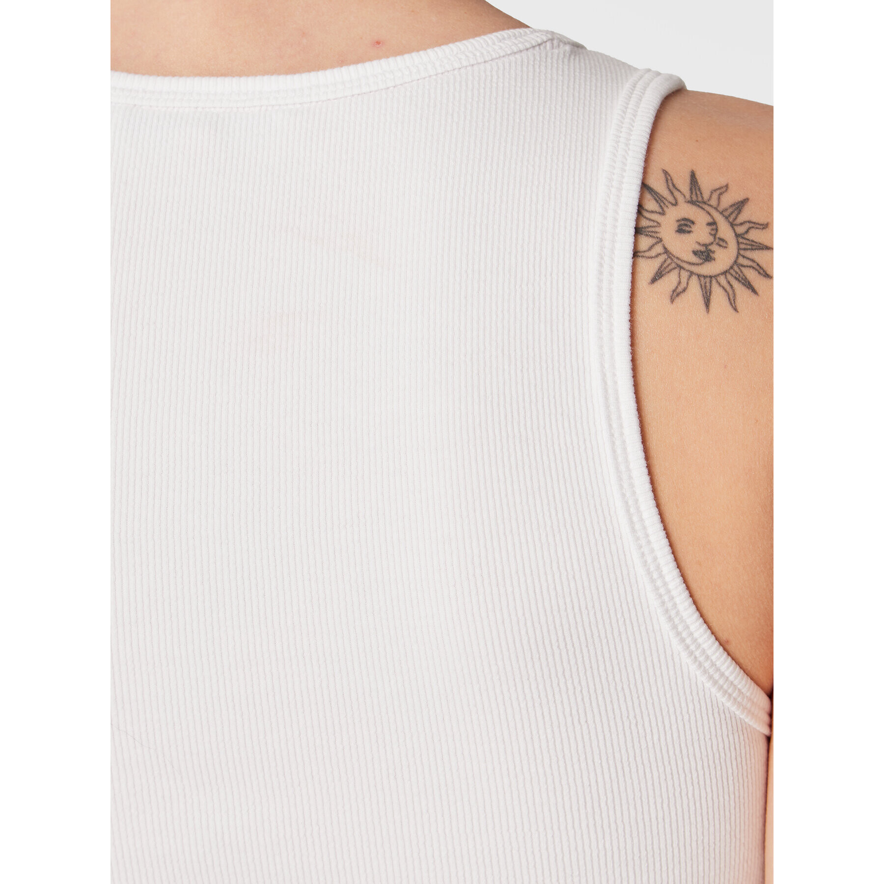 Tommy Jeans топ Essential DW0DW14875 Бял Regular Fit - Pepit.bg