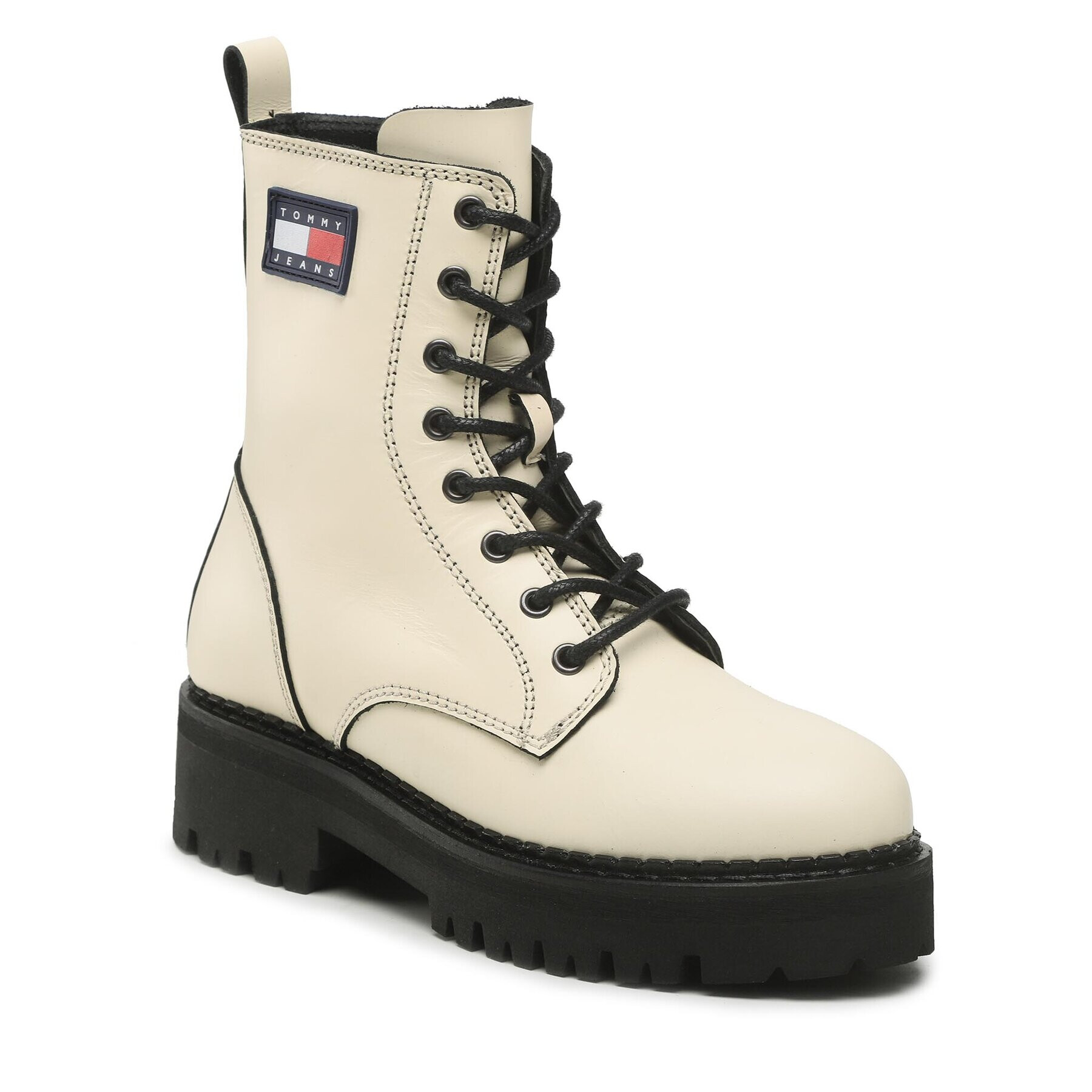 Tommy Jeans Туристически oбувки Urban Piping Boot EN0EN01997 Бежов - Pepit.bg