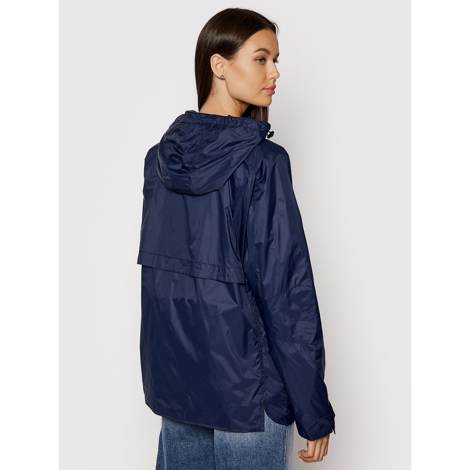 Tommy Jeans Ветровка Solid DW0DW10389 Тъмносин Regular Fit - Pepit.bg