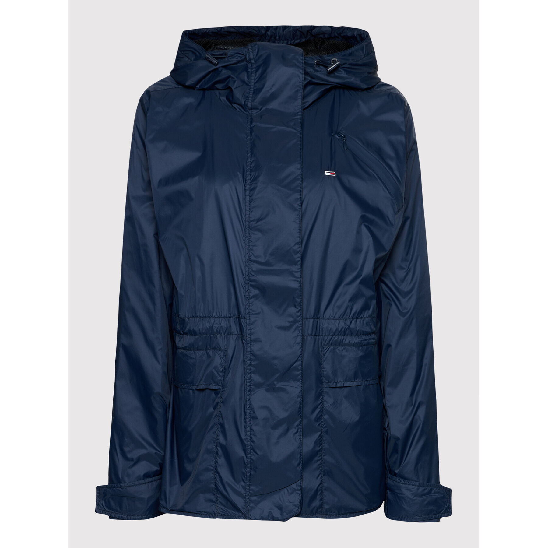 Tommy Jeans Ветровка Solid DW0DW10389 Тъмносин Regular Fit - Pepit.bg