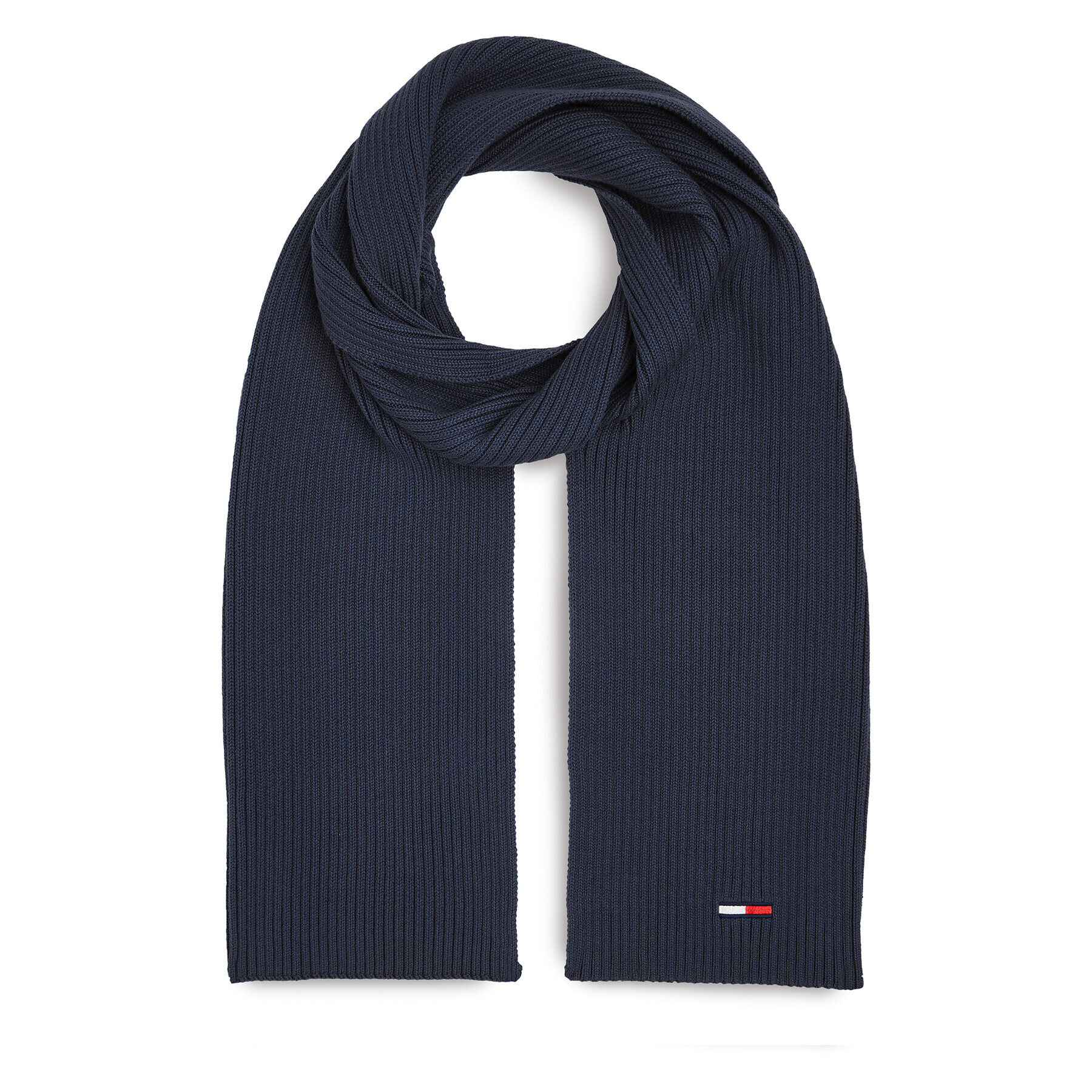 Tommy Jeans Зимен шал Tjm Flag Scarf AM0AM11702 Тъмносин - Pepit.bg