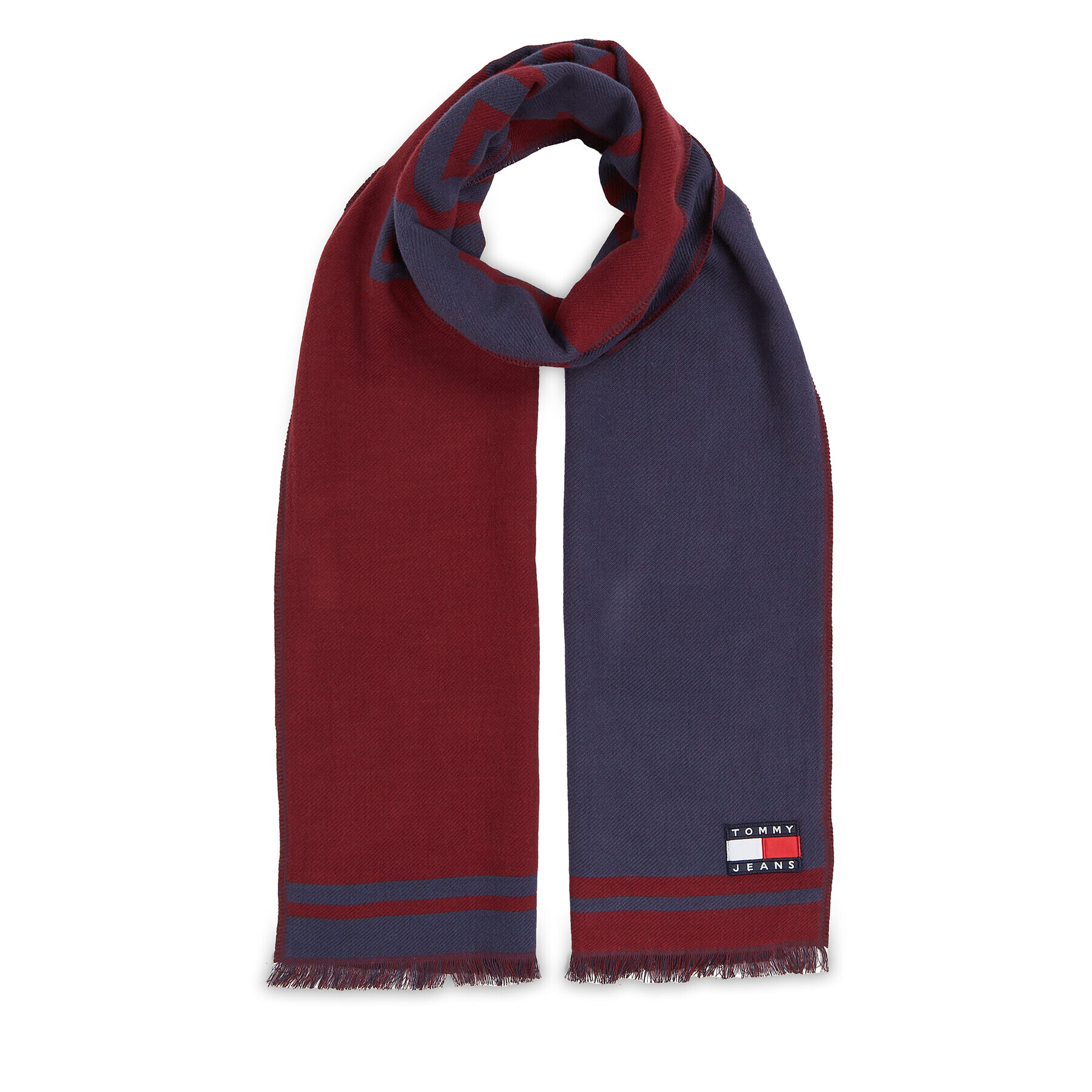 Tommy Jeans Зимен шал Tjm Heritage Oversized Scarf AM0AM11704 Син - Pepit.bg