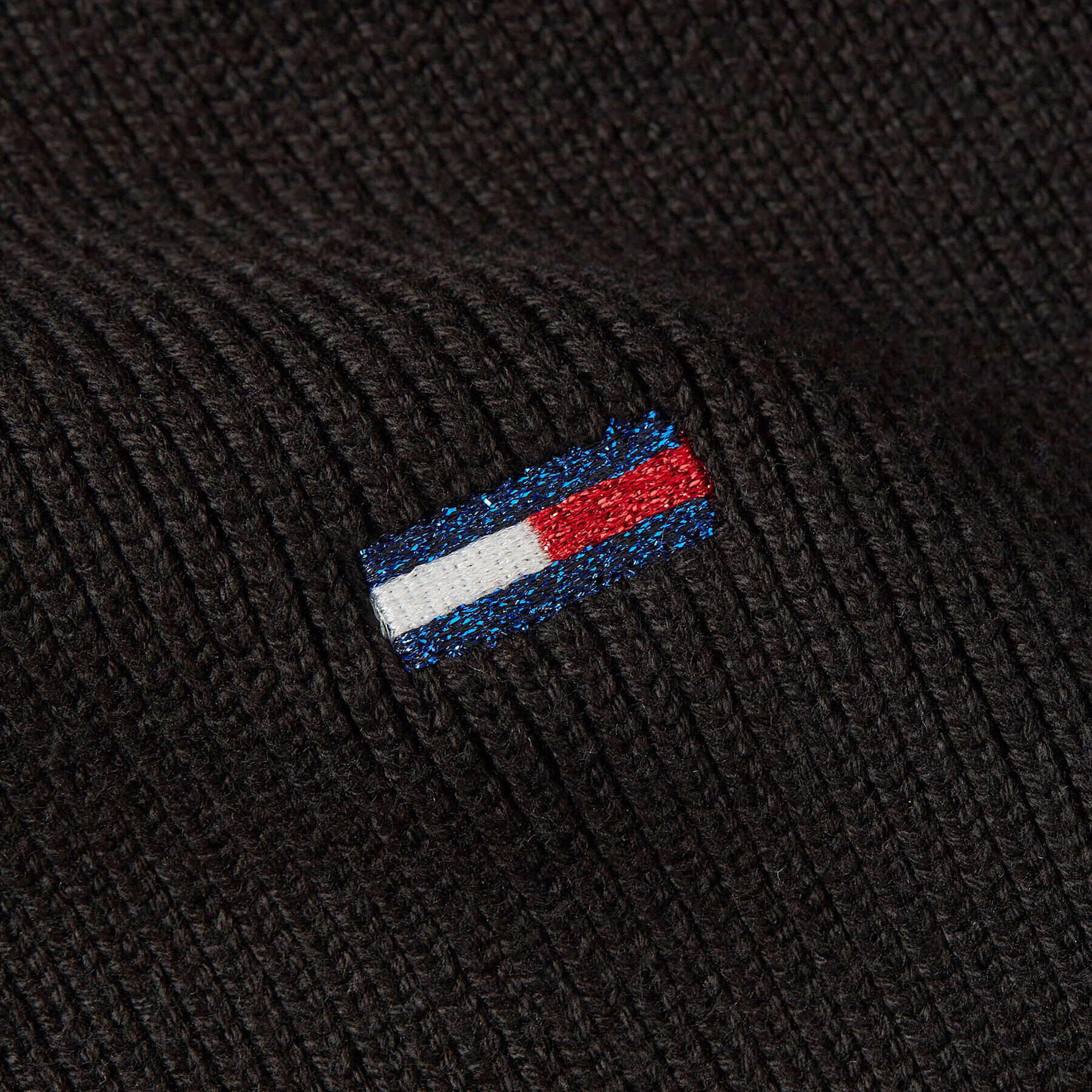 Tommy Jeans Зимен шал Tjw Flag Scarf AW0AW15478 Черен - Pepit.bg