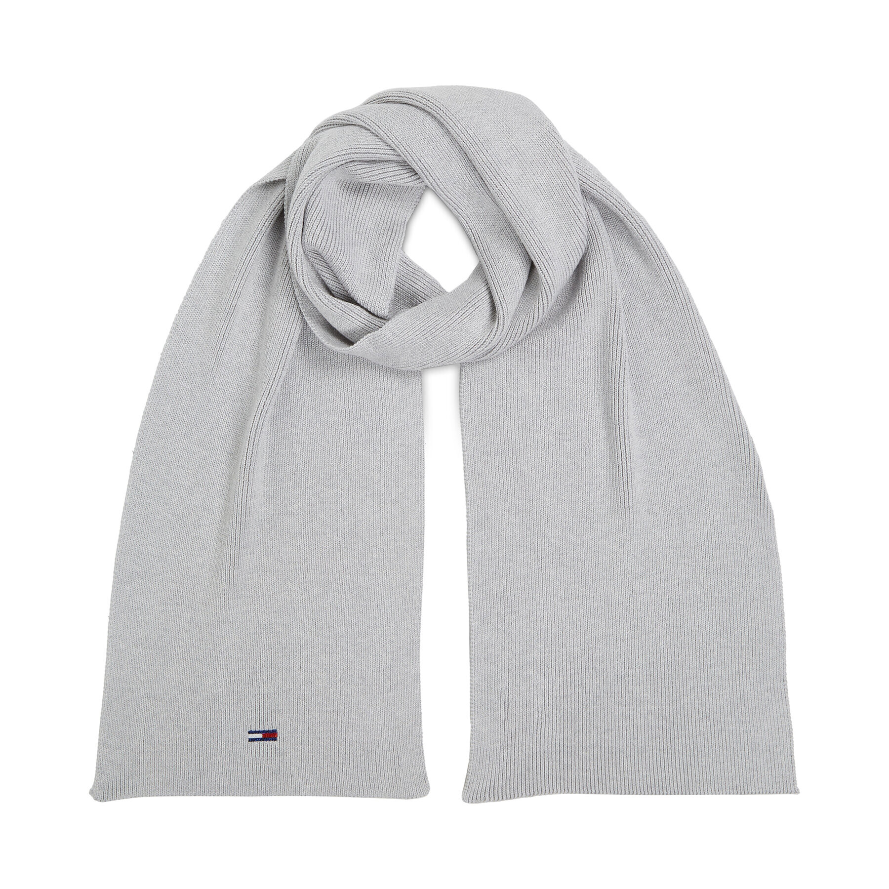 Tommy Jeans Зимен шал Tjw Flag Scarf AW0AW15478 Сив - Pepit.bg