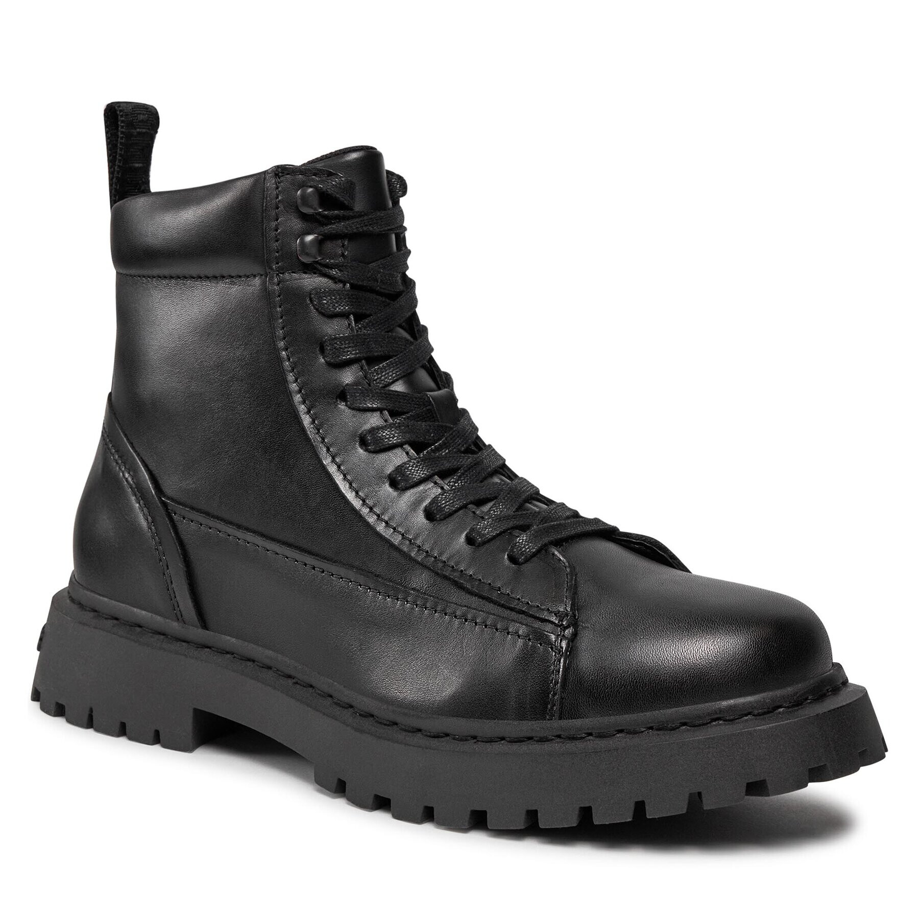 Tommy Jeans Зимни обувки Tjm Lace Up Boot EM0EM01363 Черен - Pepit.bg