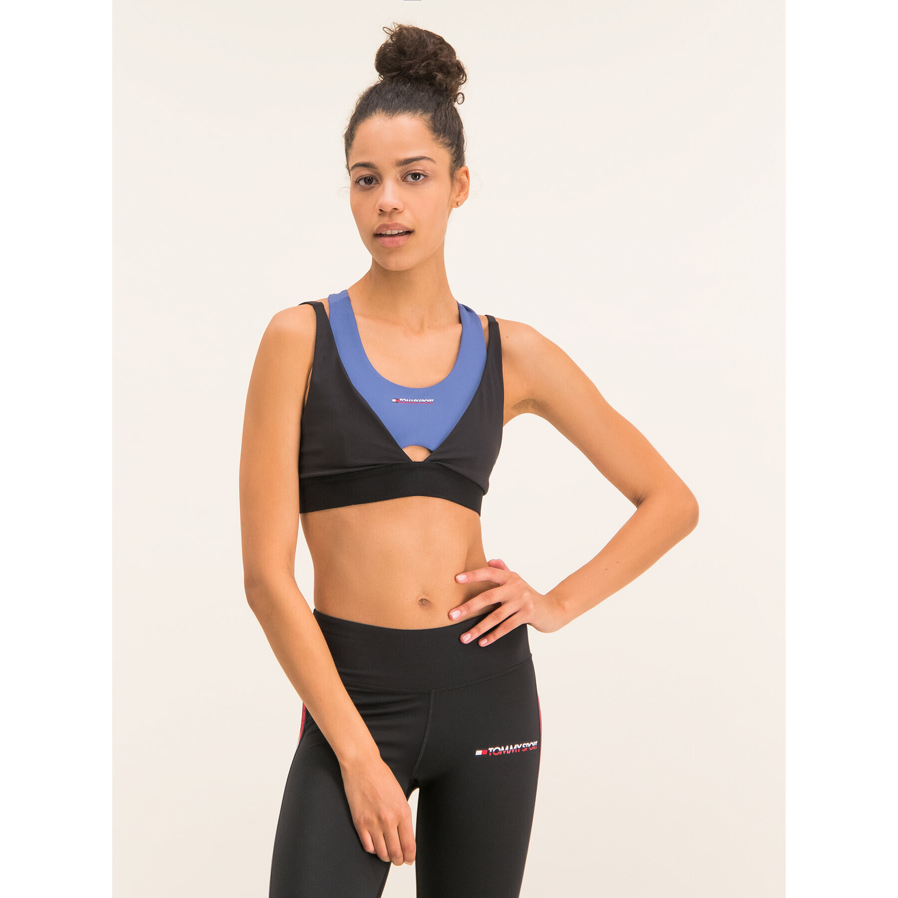 Tommy Sport Сутиен-топ Layer S10S100393 Цветен - Pepit.bg
