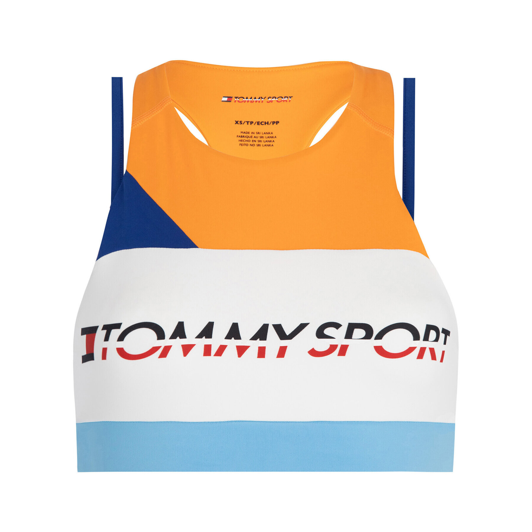 Tommy Sport Сутиен-топ S10S100200 Цветен - Pepit.bg