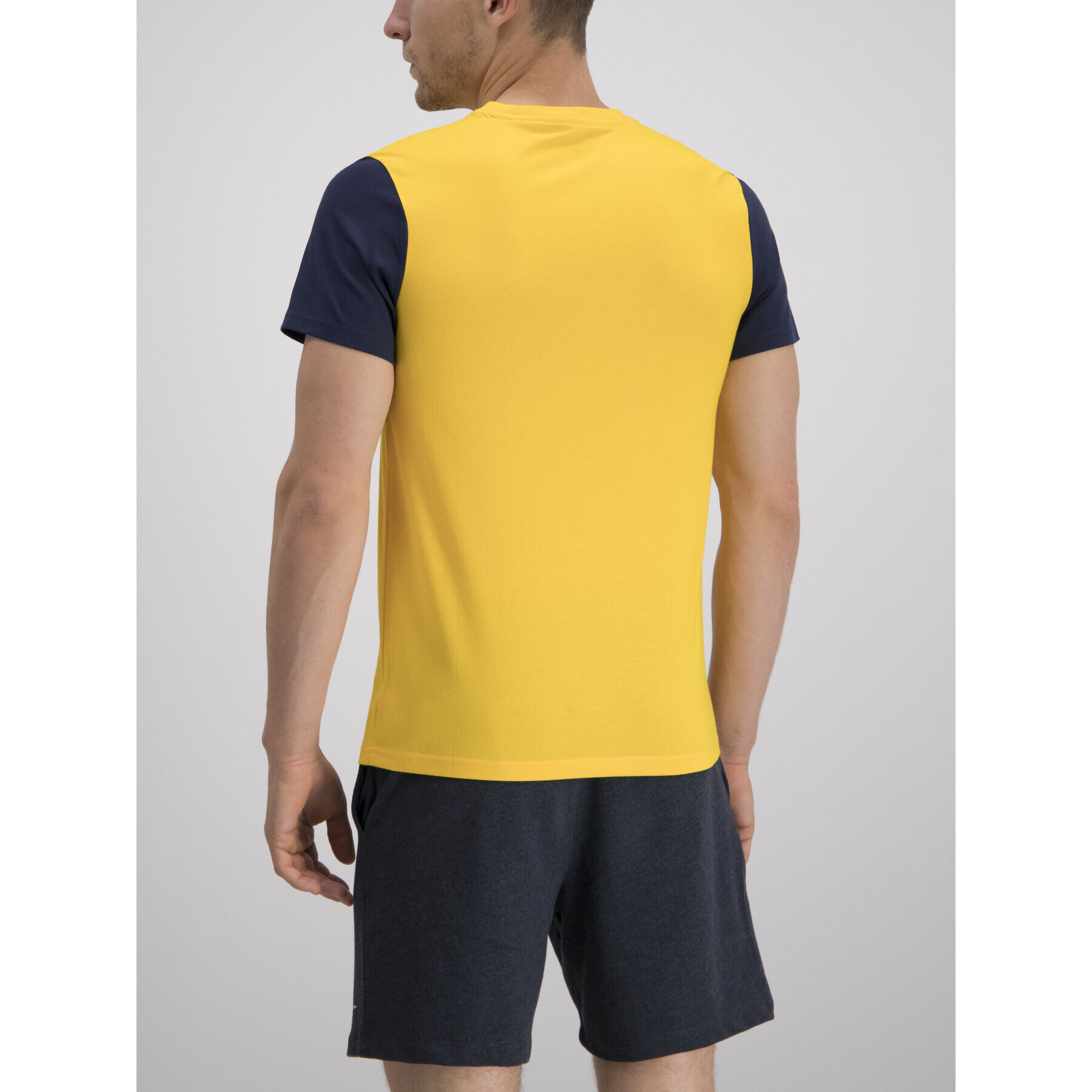 Tommy Sport Тишърт S20S200103 Жълт Regular Fit - Pepit.bg