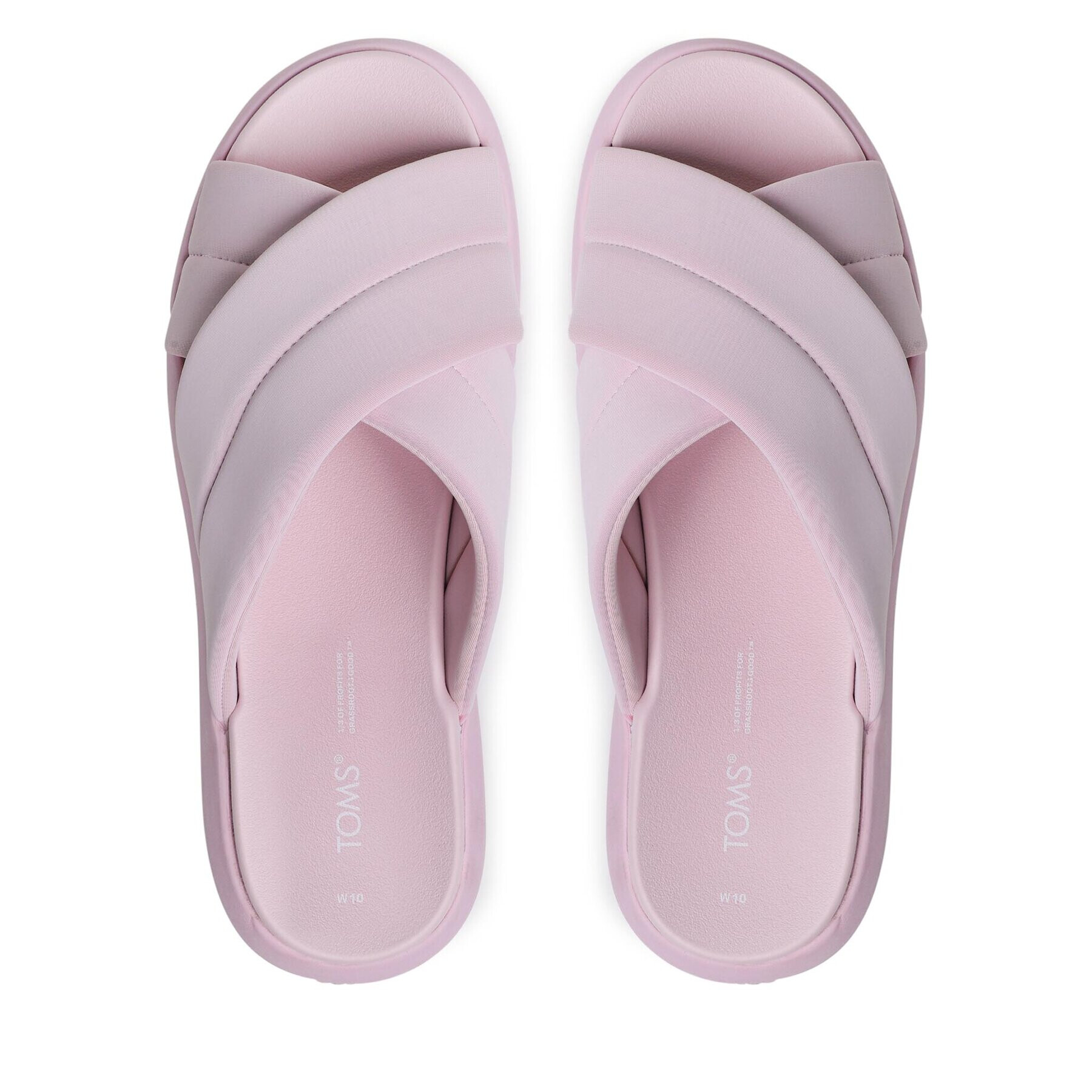Toms Чехли Alpargata Mallow Crossover 10019719 Розов - Pepit.bg
