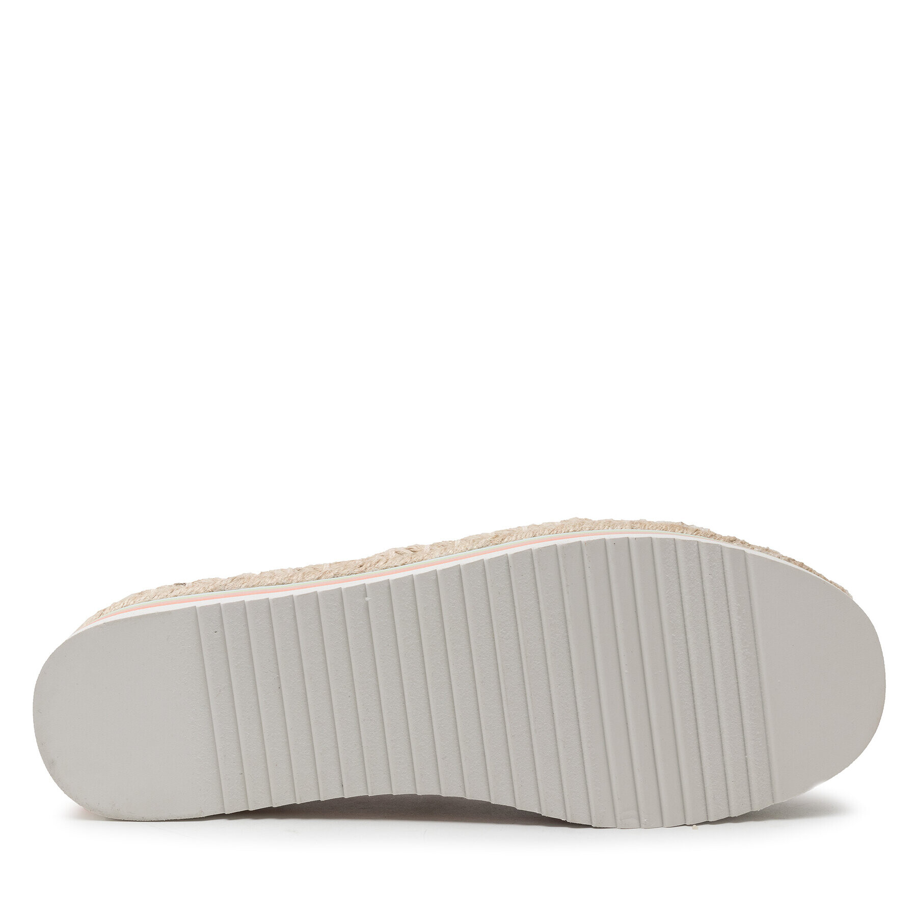 Toms Еспадрили Alpargata Platform Rope High 10017839 Бял - Pepit.bg