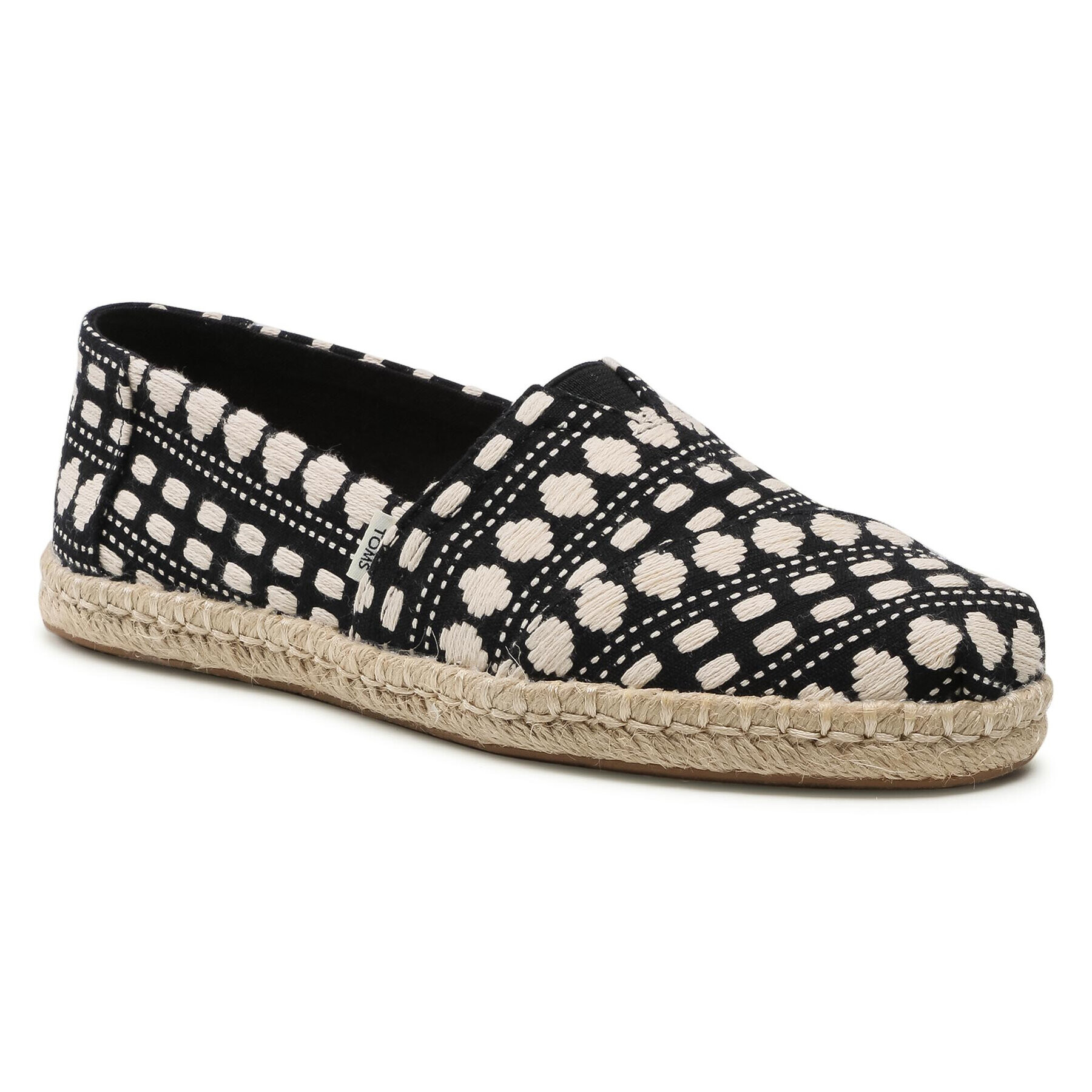 Toms Еспадрили Alpargata Rope 10016246 Черен - Pepit.bg