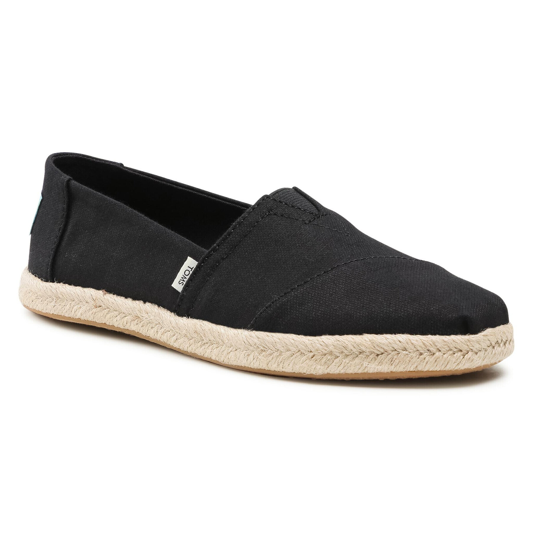 Toms Еспадрили Alpargata Rope 10016250 Черен - Pepit.bg