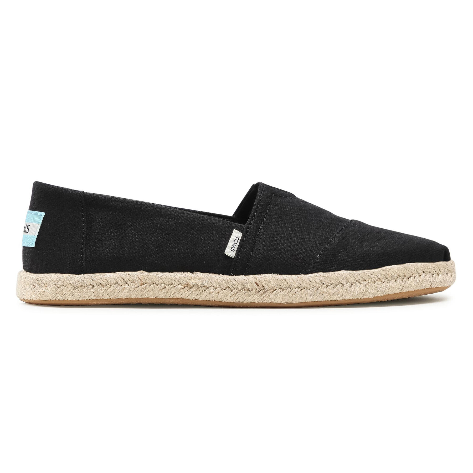 Toms Еспадрили Alpargata Rope 10016250 Черен - Pepit.bg