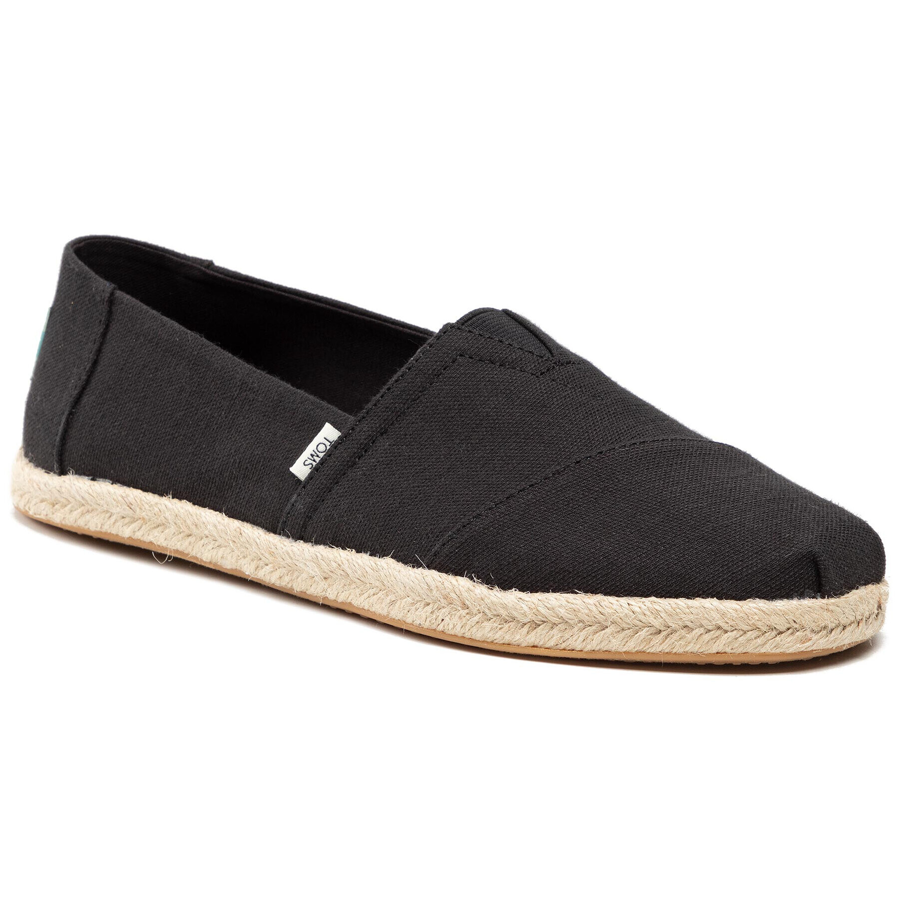 Toms Еспадрили Alpargata Rope 10016278 Черен - Pepit.bg