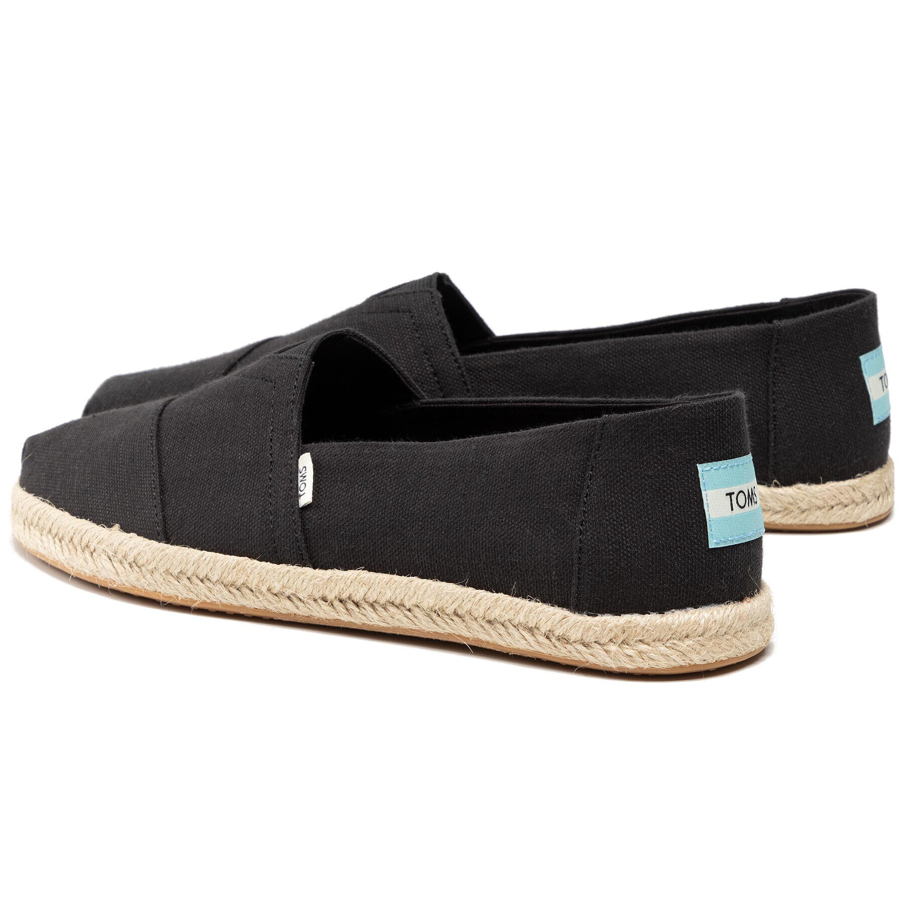 Toms Еспадрили Alpargata Rope 10016278 Черен - Pepit.bg